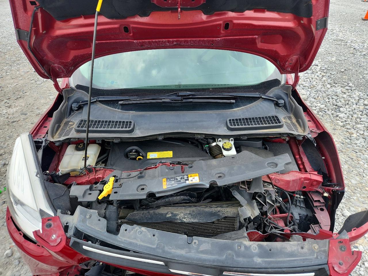 2013 Ford Escape Se Red vin: 1FMCU0GX2DUC84634