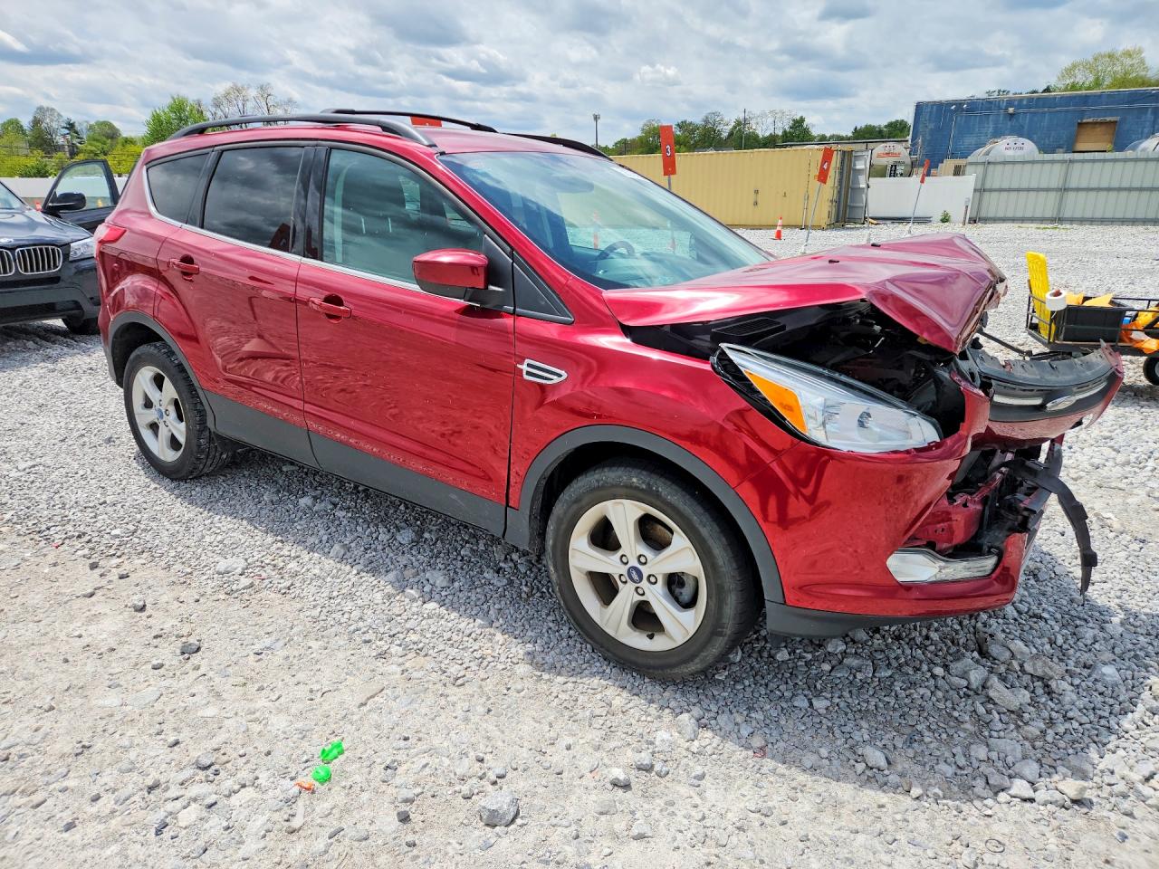 2013 Ford Escape Se Red vin: 1FMCU0GX2DUC84634