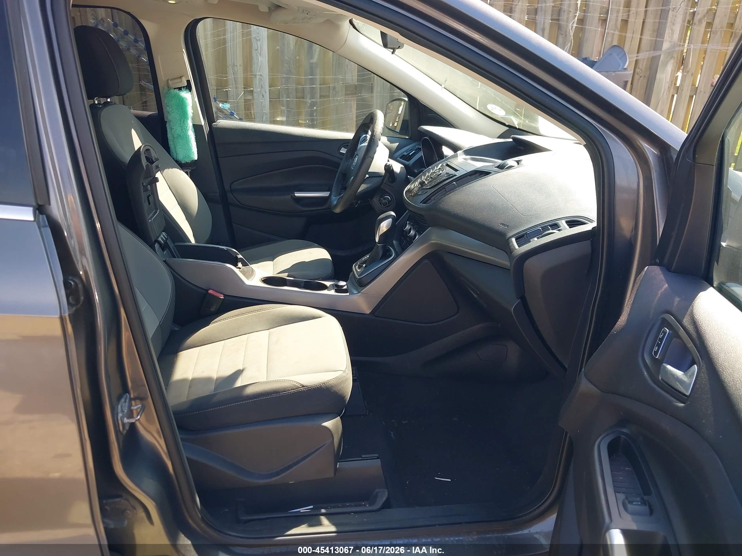 2013 Ford Escape Se Gray vin: 1FMCU0GX2DUD00380