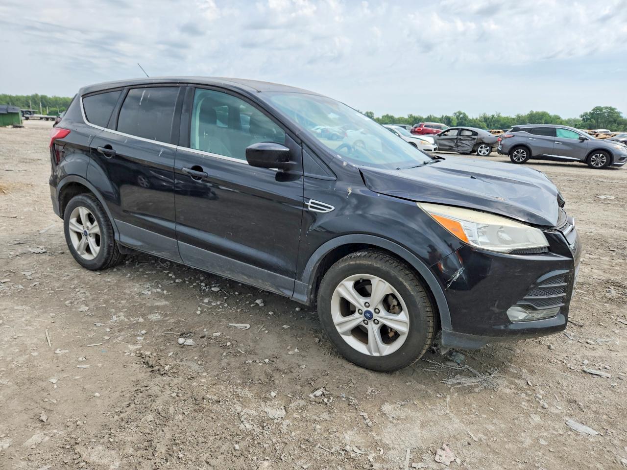 2013 Ford Escape Se Black vin: 1FMCU0GX2DUD36568