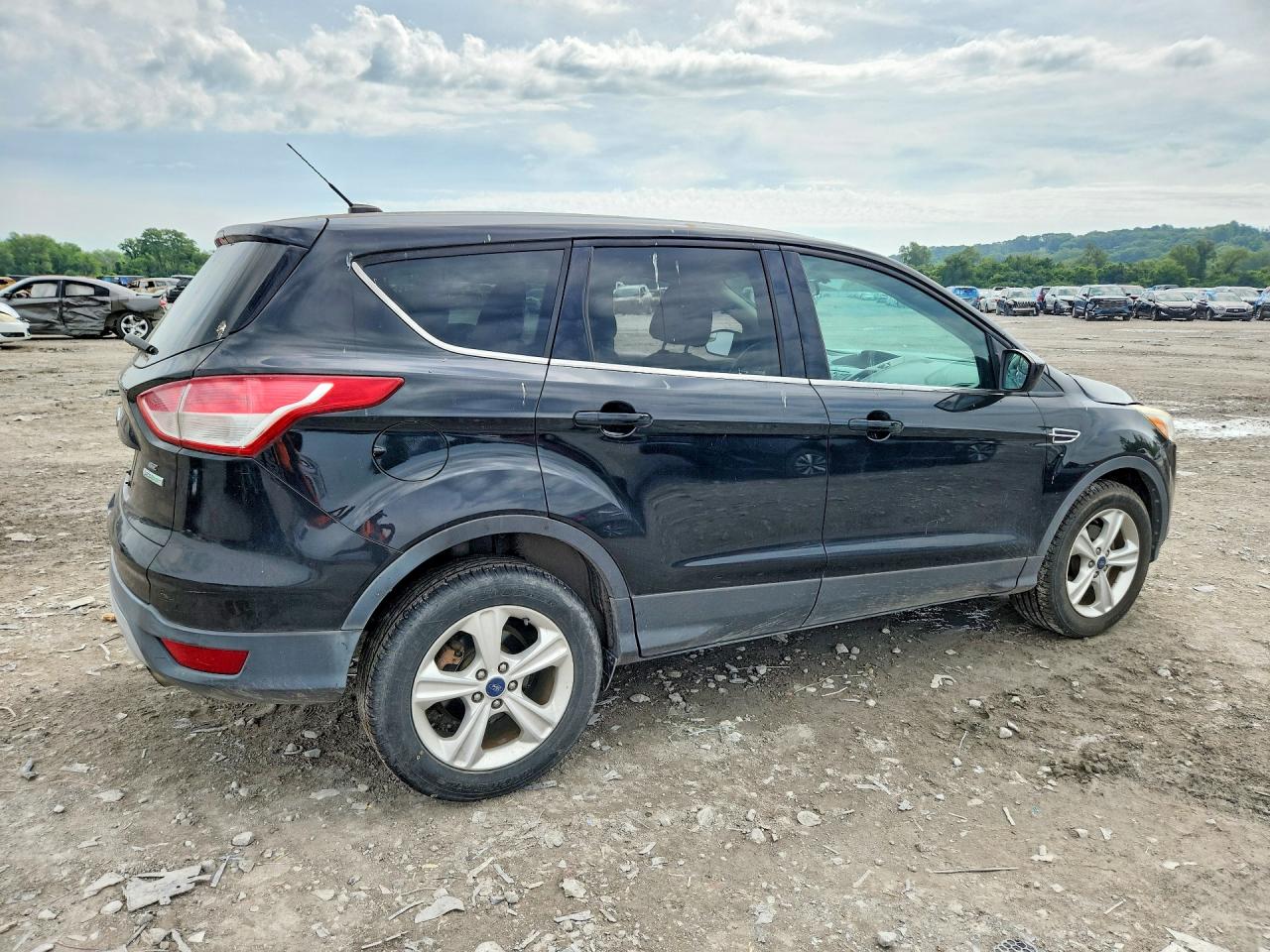 2013 Ford Escape Se Black vin: 1FMCU0GX2DUD36568