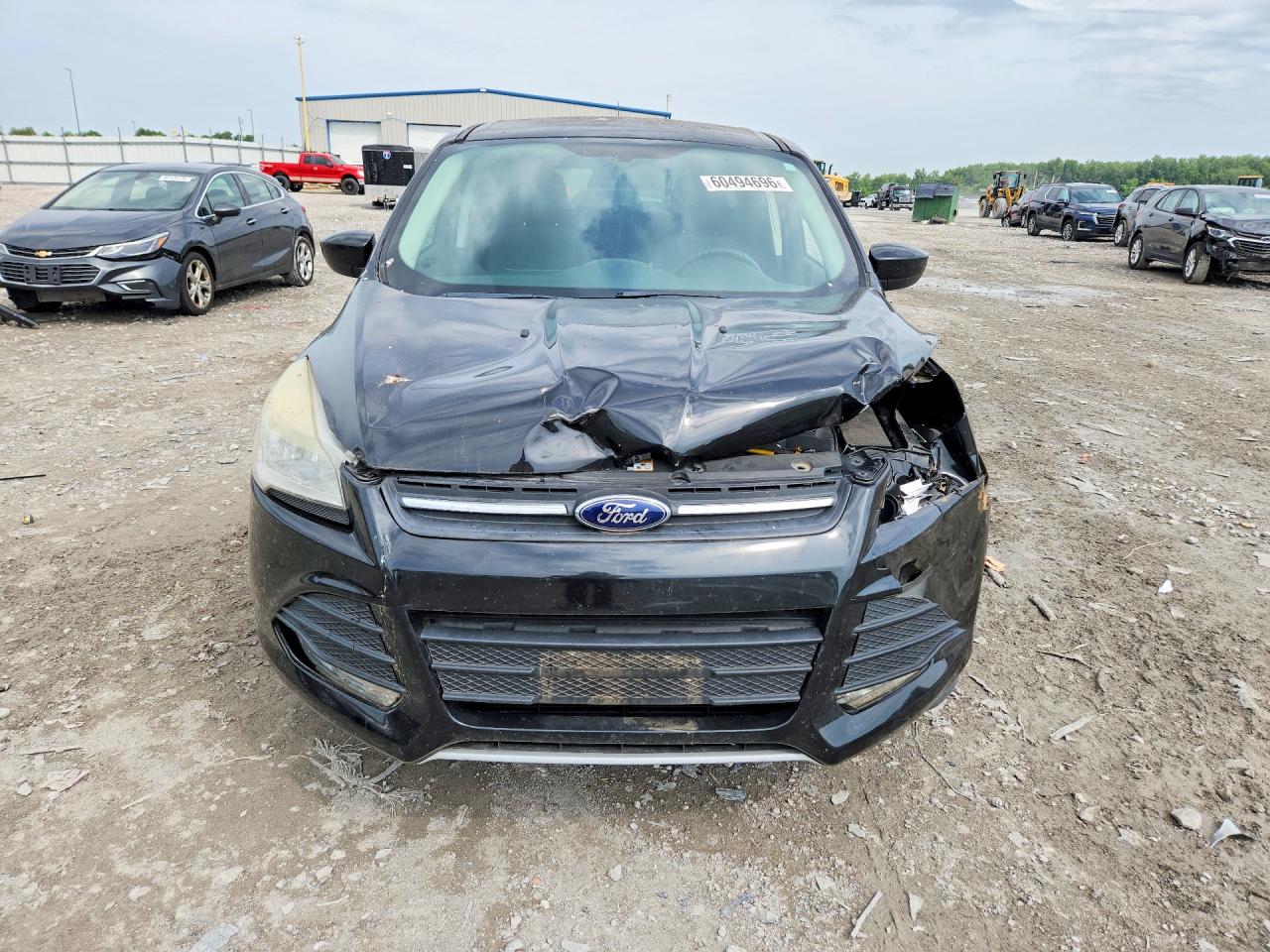 2013 Ford Escape Se Black vin: 1FMCU0GX2DUD36568