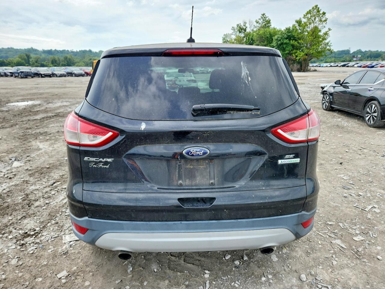 2013 Ford Escape Se Black vin: 1FMCU0GX2DUD36568