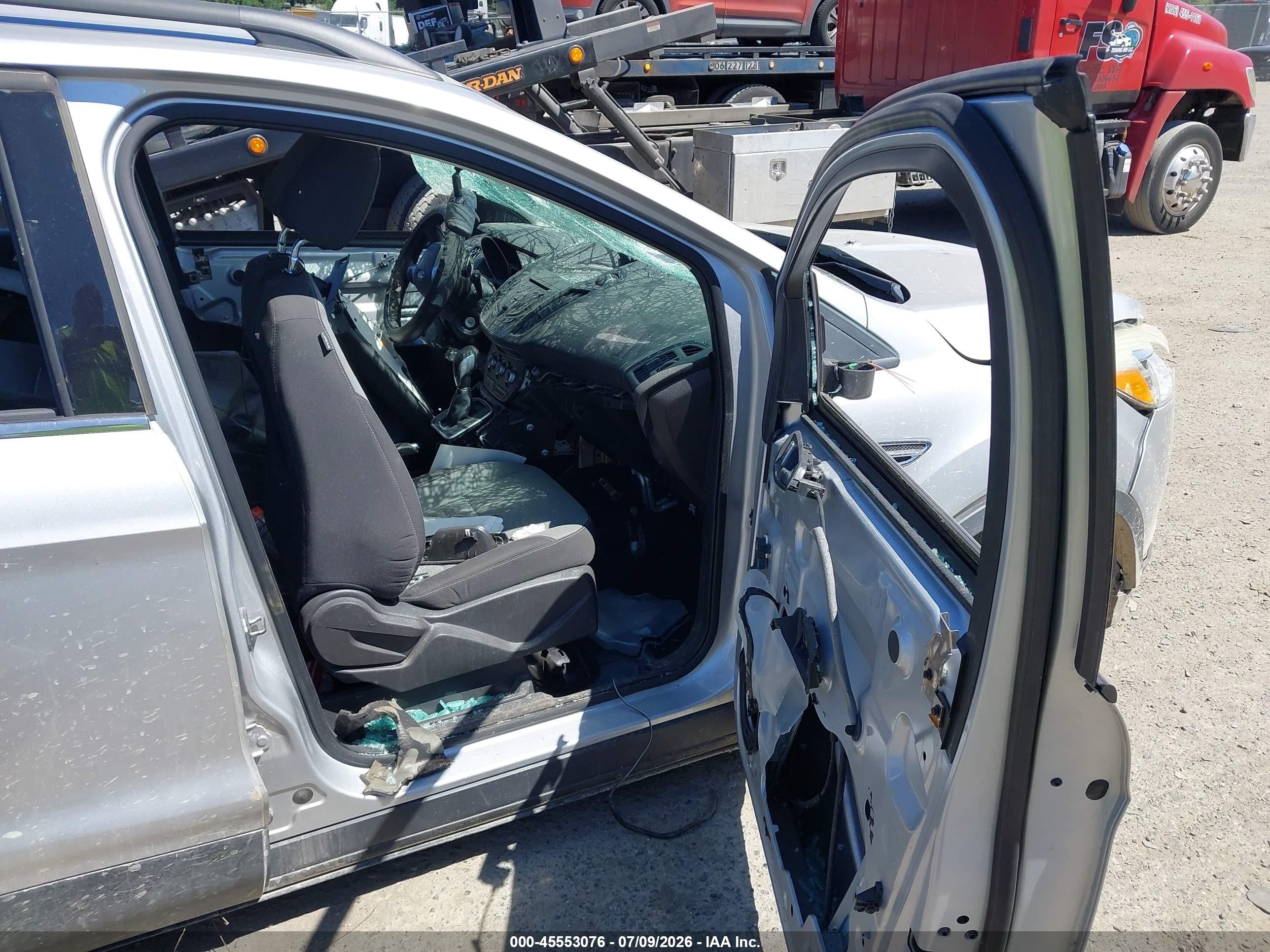 2013 Ford Escape Se Silver vin: 1FMCU0GX2DUD62765