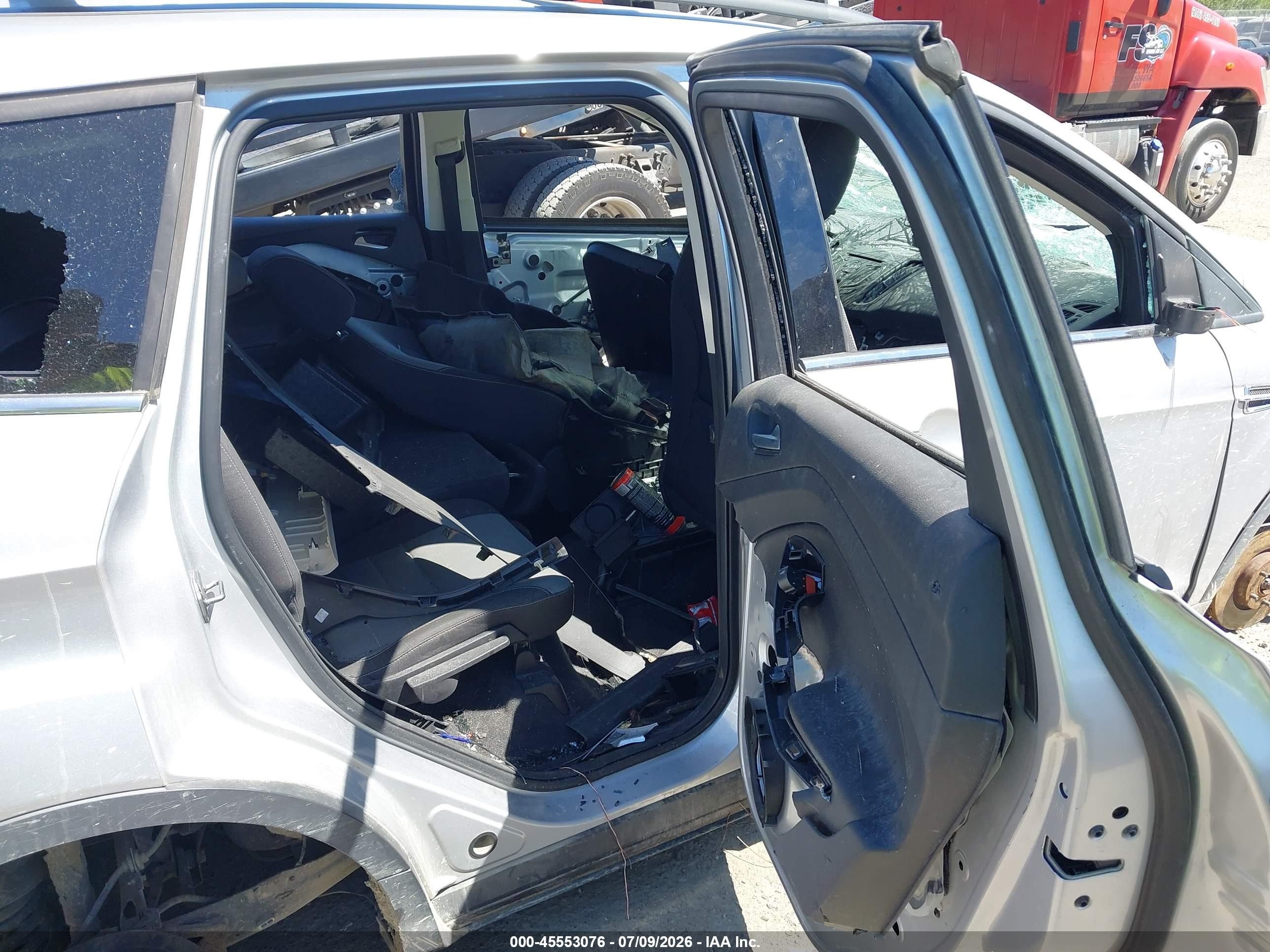 2013 Ford Escape Se Silver vin: 1FMCU0GX2DUD62765