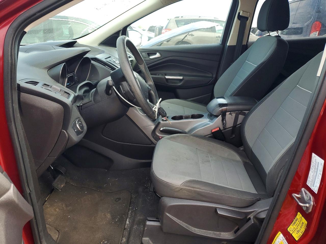 2013 Ford Escape Se Red vin: 1FMCU0GX2DUD63236
