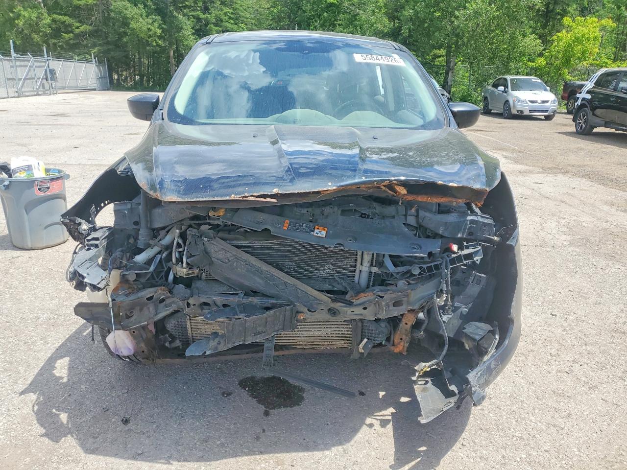 2013 Ford Escape Se Black vin: 1FMCU0GX2DUD74270