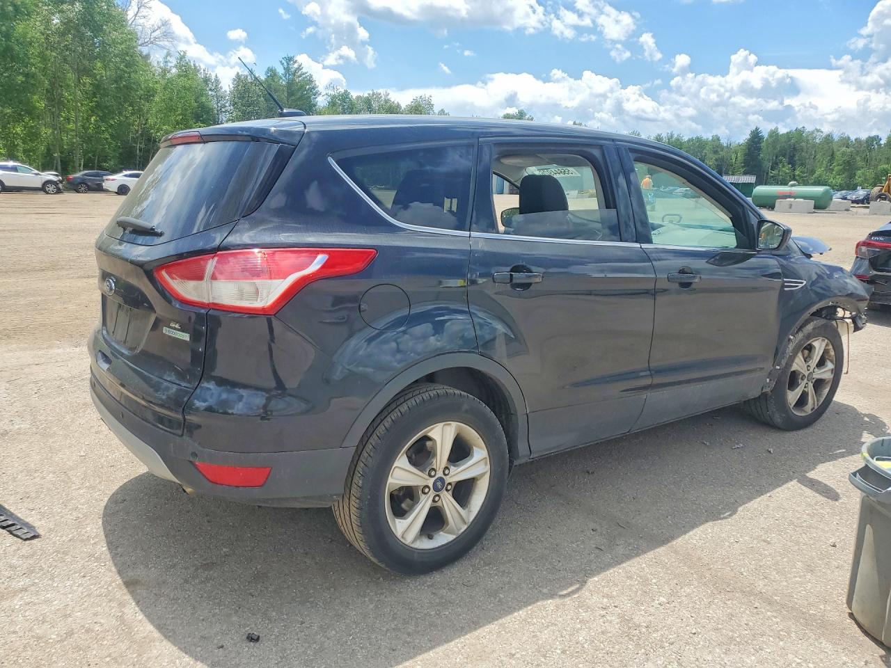 2013 Ford Escape Se Black vin: 1FMCU0GX2DUD74270