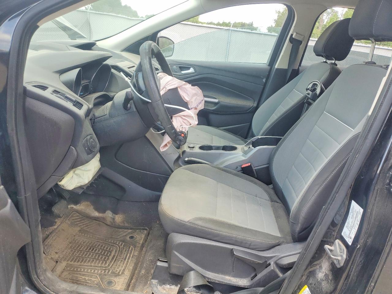 2013 Ford Escape Se Black vin: 1FMCU0GX2DUD74270