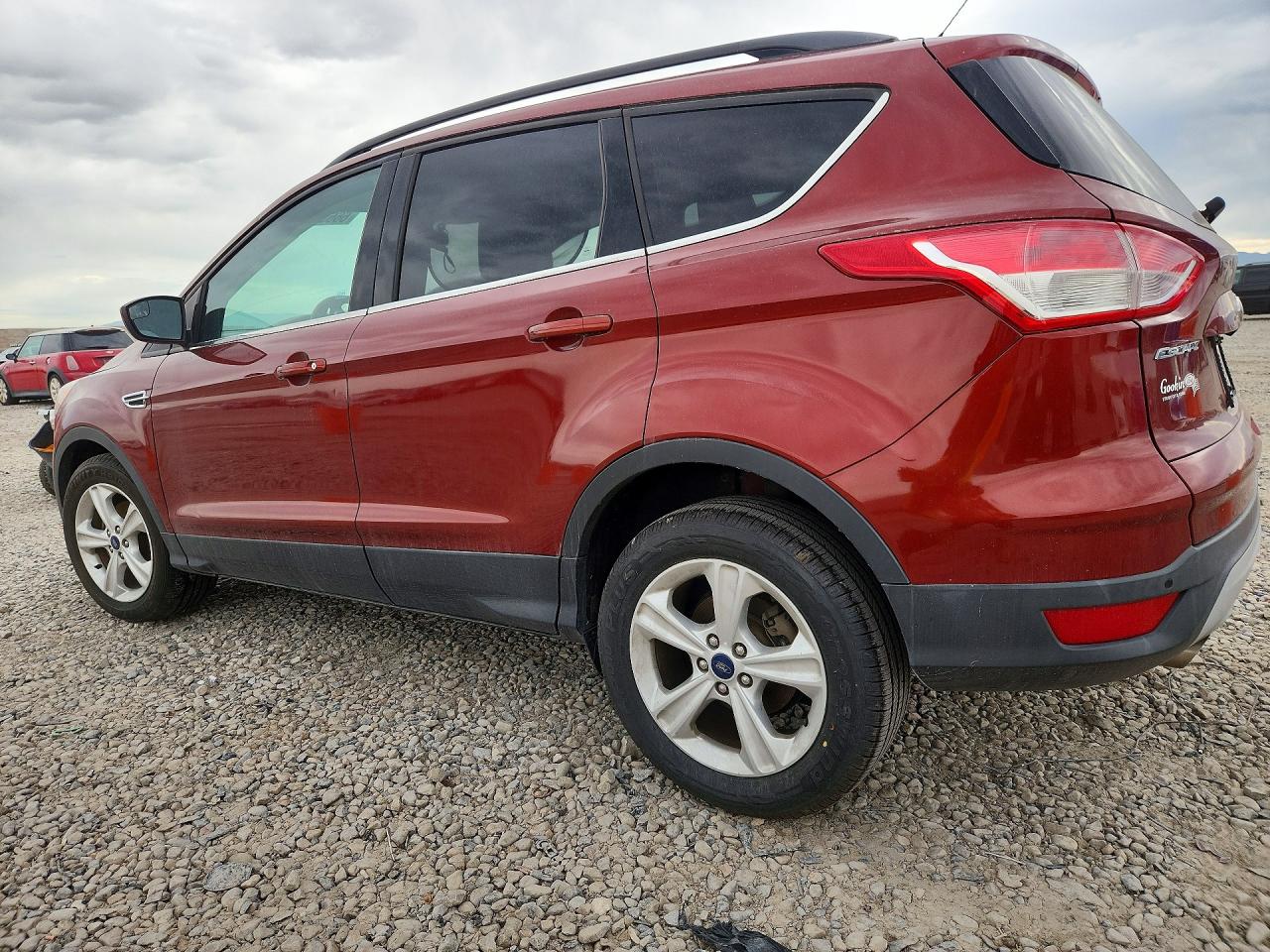 2014 Ford Escape Se Red vin: 1FMCU0GX2EUA13378