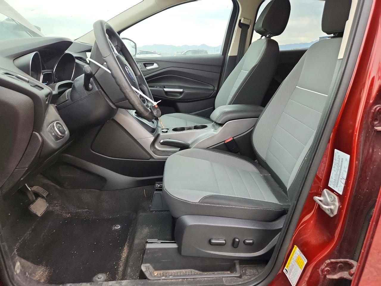 2014 Ford Escape Se Red vin: 1FMCU0GX2EUA13378
