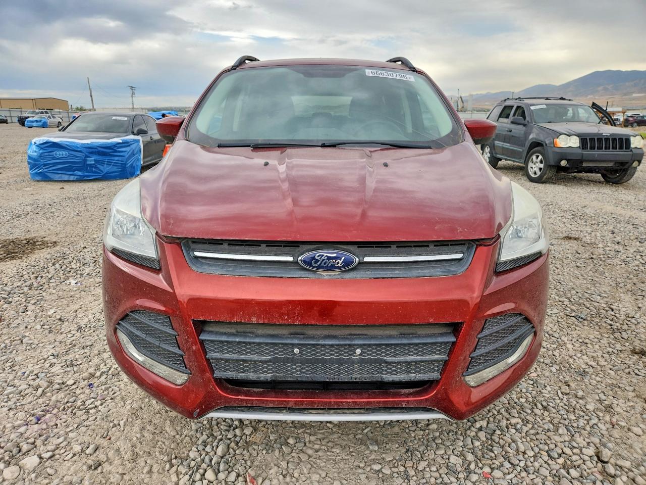 2014 Ford Escape Se Red vin: 1FMCU0GX2EUA13378