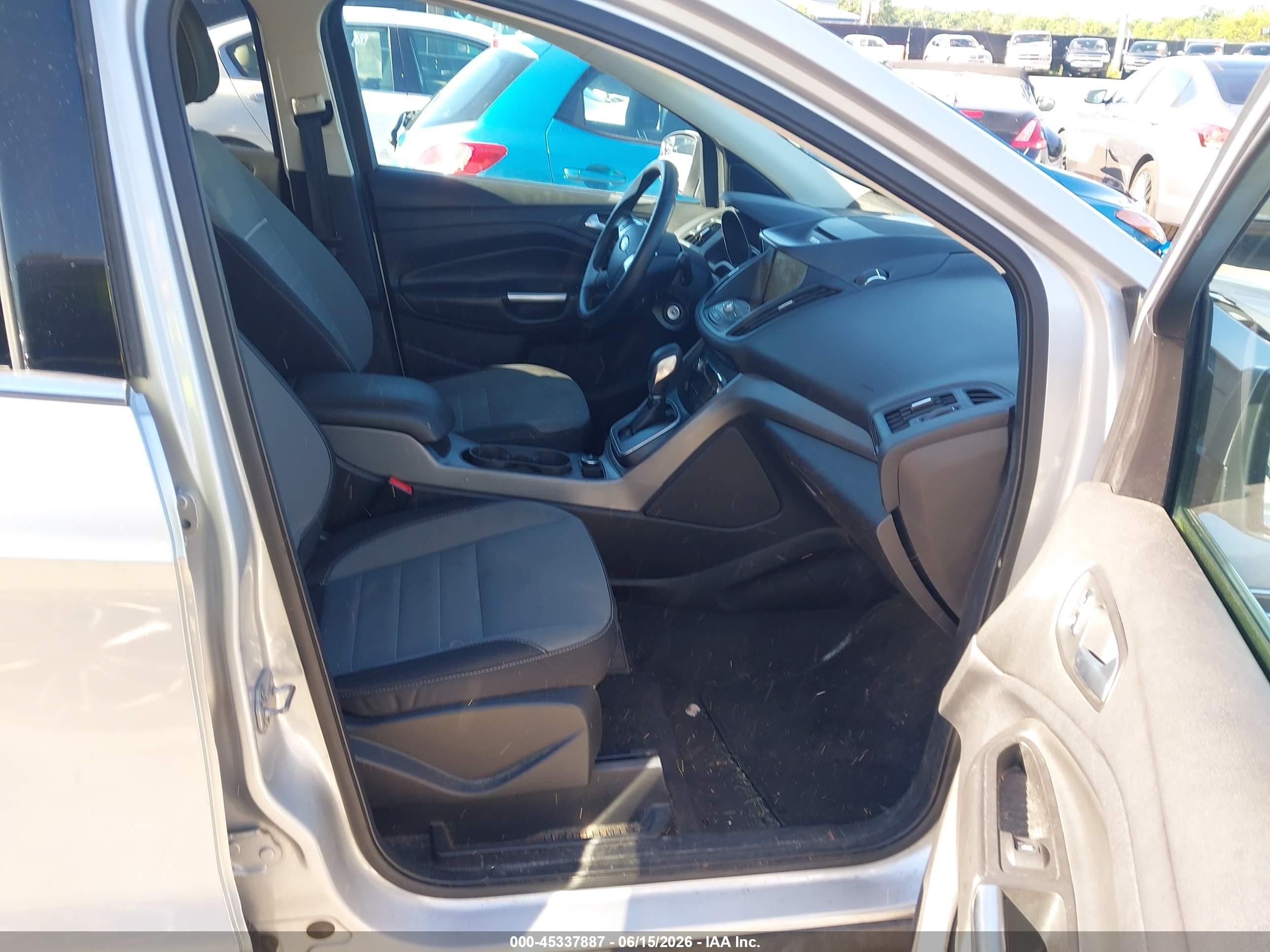 2014 Ford Escape Se Silver vin: 1FMCU0GX2EUA69031