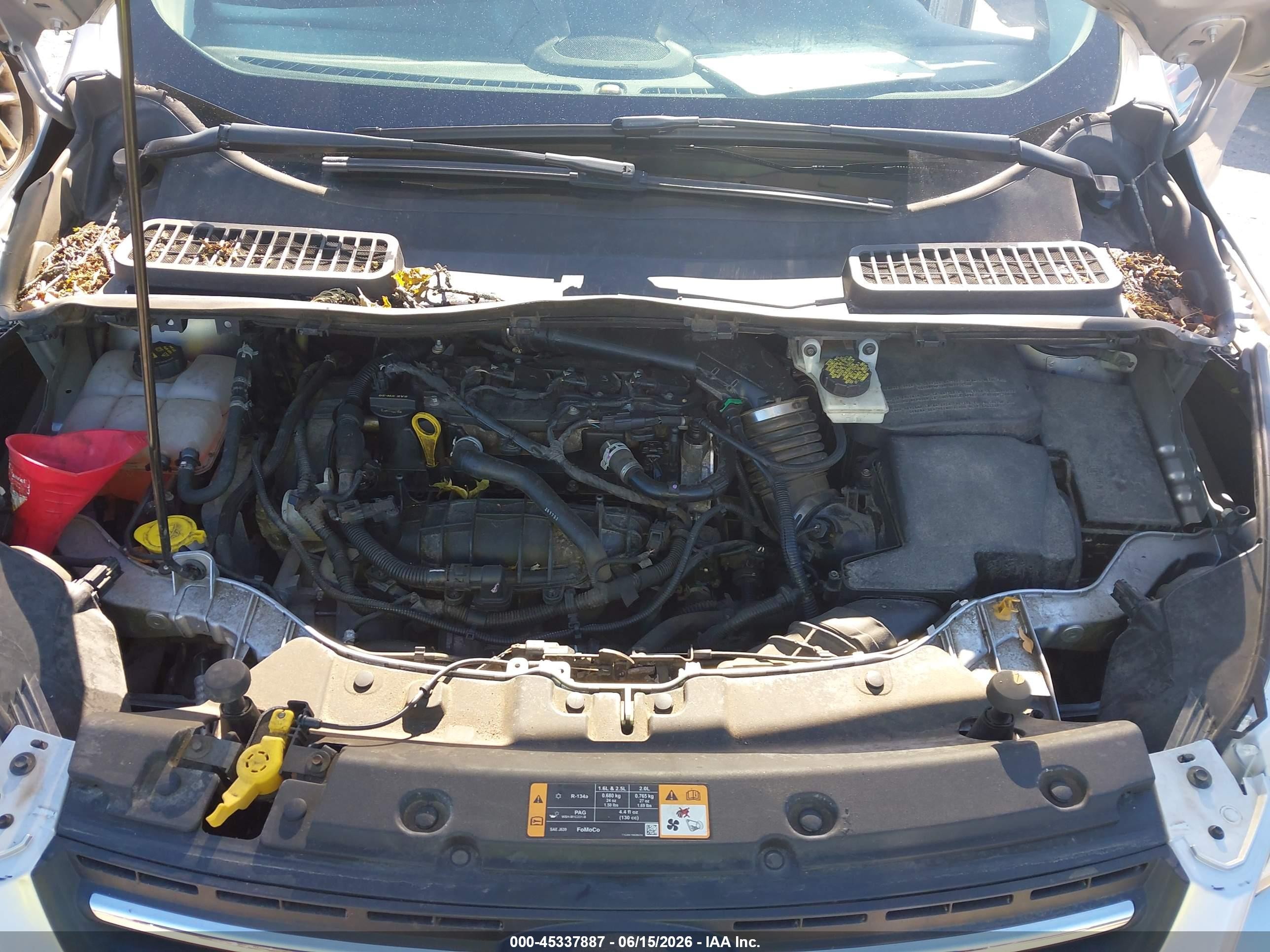 2014 Ford Escape Se Silver vin: 1FMCU0GX2EUA69031
