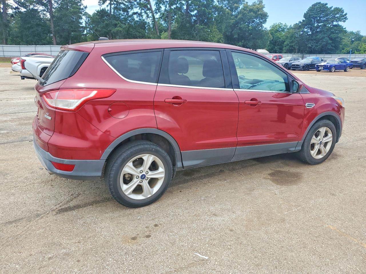 2014 Ford Escape Se Maroon vin: 1FMCU0GX2EUB30037