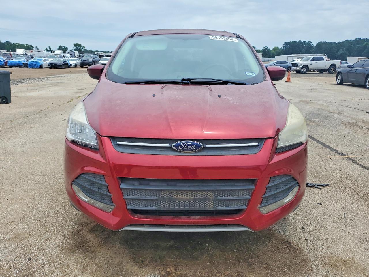 2014 Ford Escape Se Maroon vin: 1FMCU0GX2EUB30037