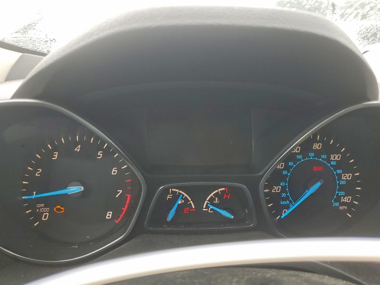 2014 Ford Escape Se White vin: 1FMCU0GX2EUB40423