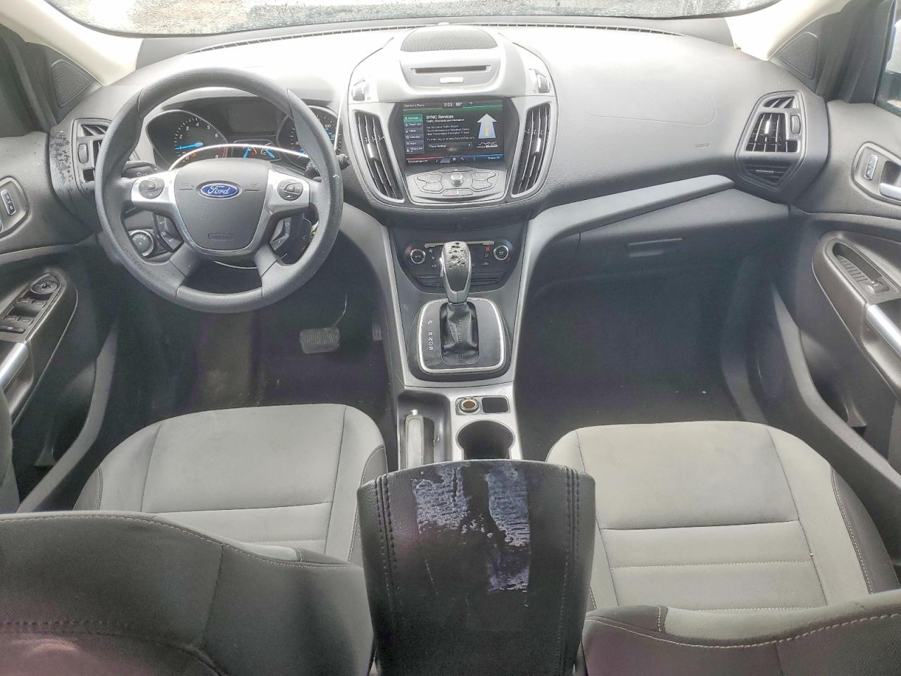 2014 Ford Escape Se White vin: 1FMCU0GX2EUB40423