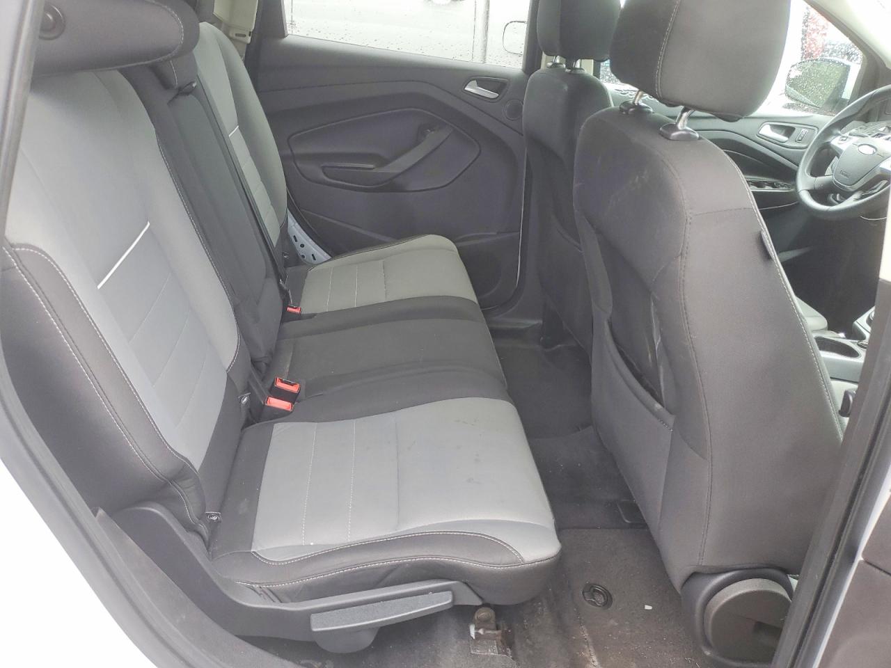 2014 Ford Escape Se White vin: 1FMCU0GX2EUB40423