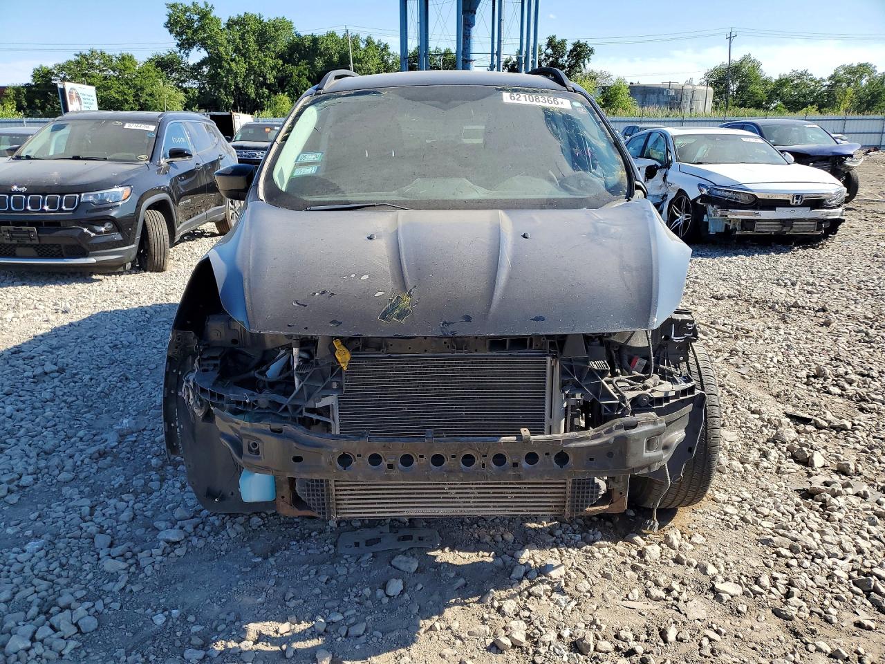 2014 Ford Escape Se Черный vin: 1FMCU0GX2EUB40700