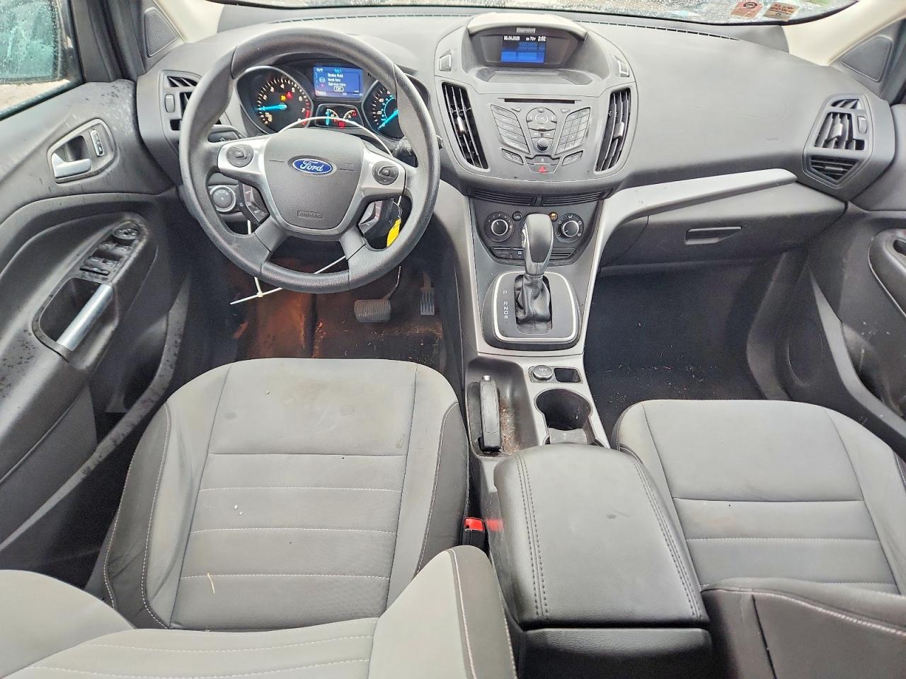 2014 Ford Escape Se Gray vin: 1FMCU0GX2EUB77083