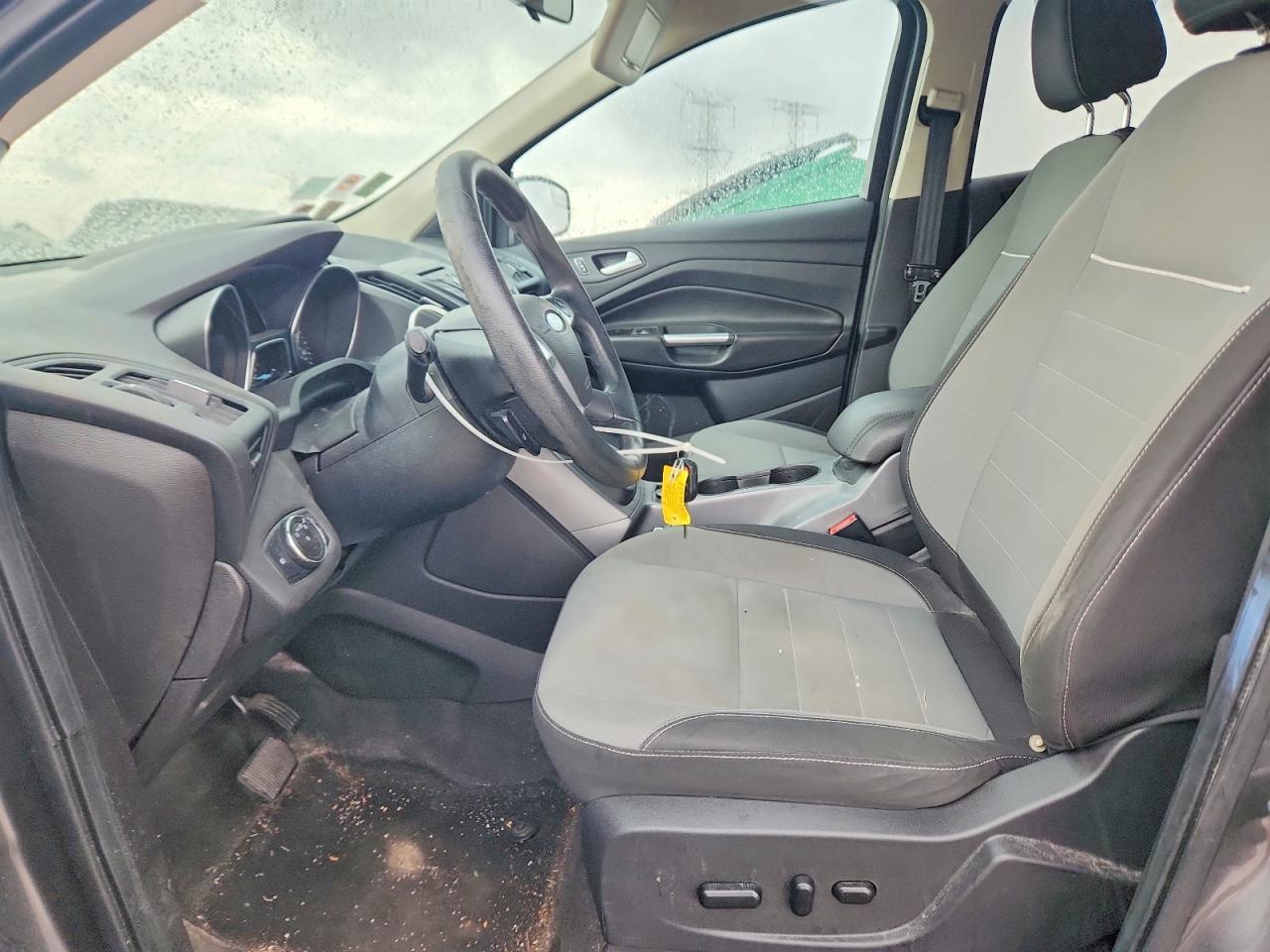 2014 Ford Escape Se Gray vin: 1FMCU0GX2EUB77083
