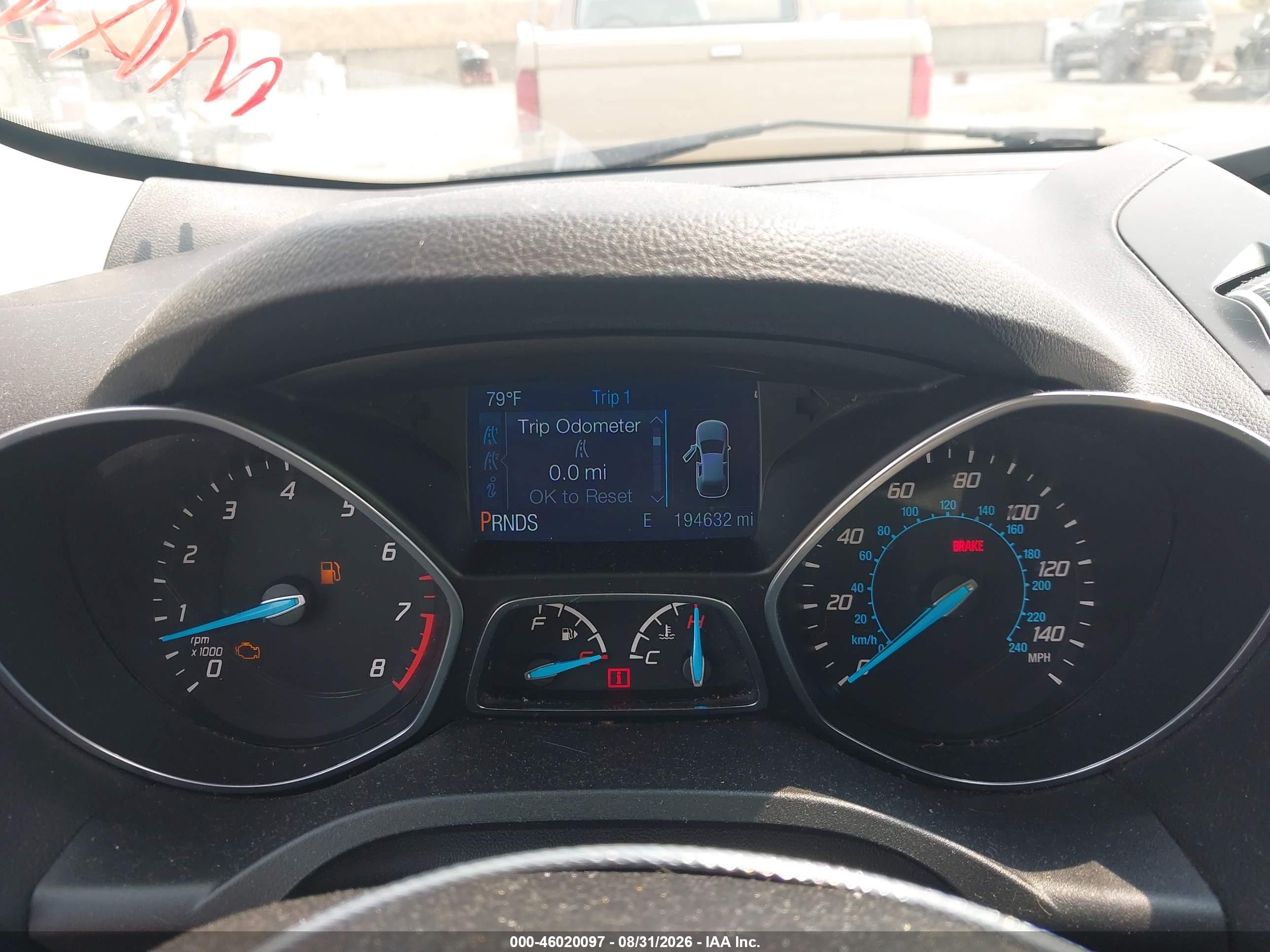 2014 Ford Escape Se Black vin: 1FMCU0GX2EUB85068