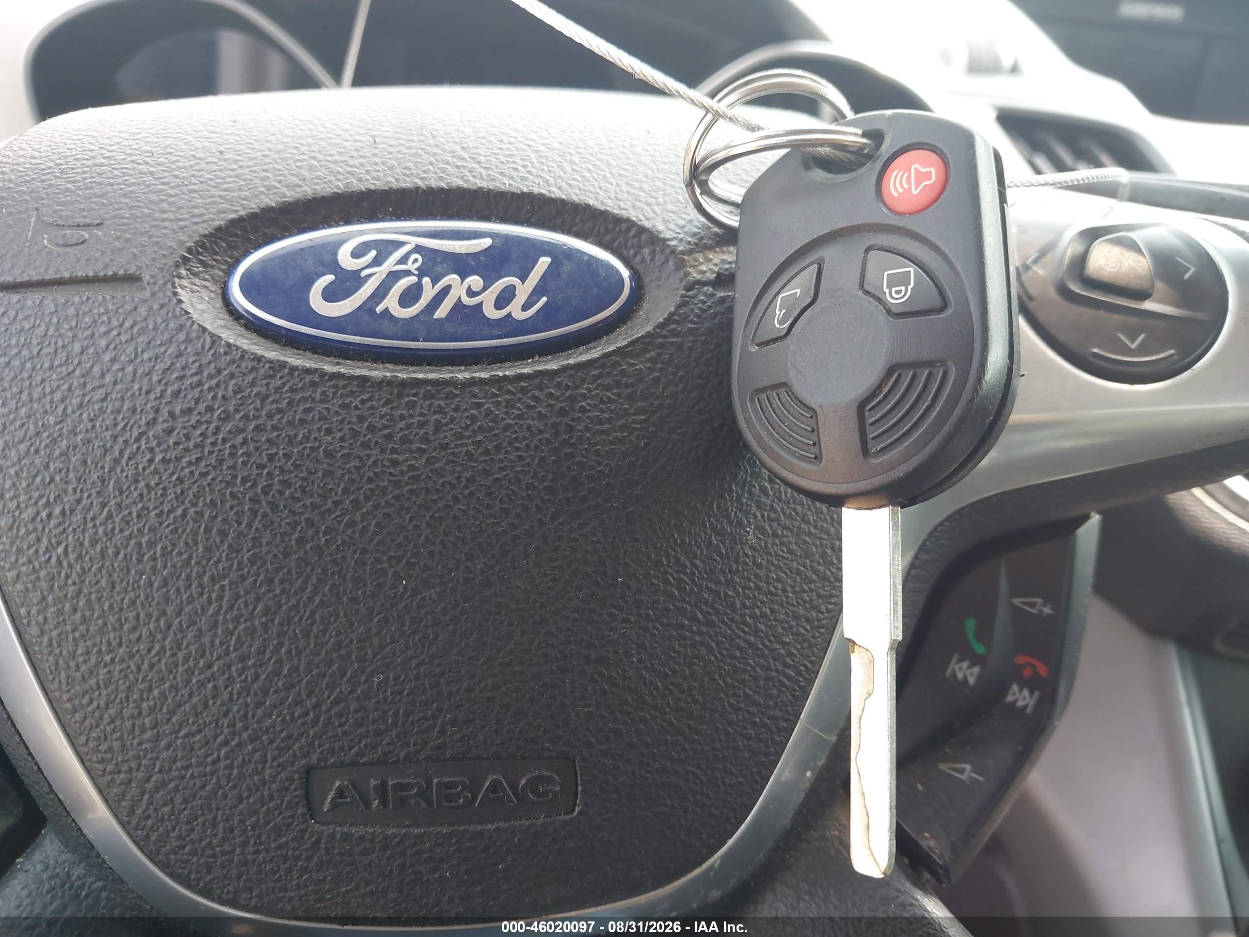 2014 Ford Escape Se Black vin: 1FMCU0GX2EUB85068