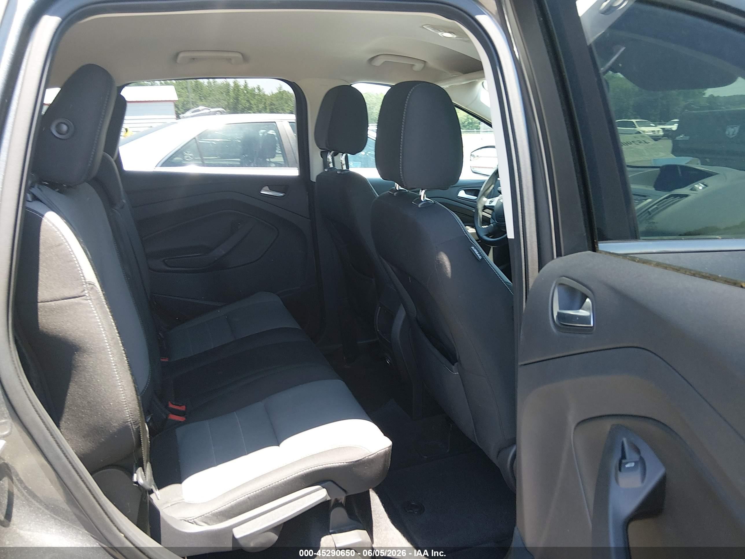2014 Ford Escape Se Gray vin: 1FMCU0GX2EUB92862