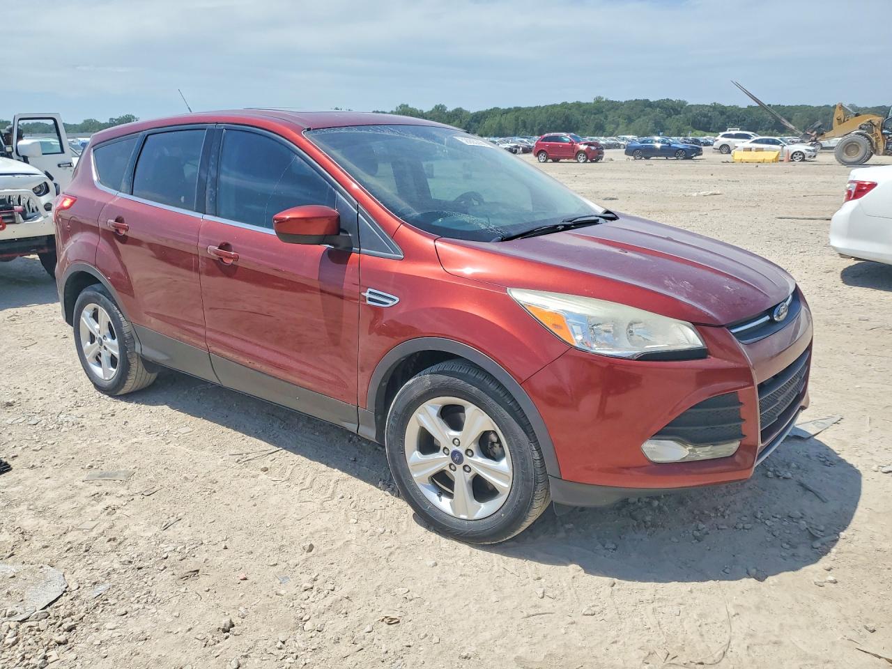 2014 Ford Escape Se Красный vin: 1FMCU0GX2EUB97804