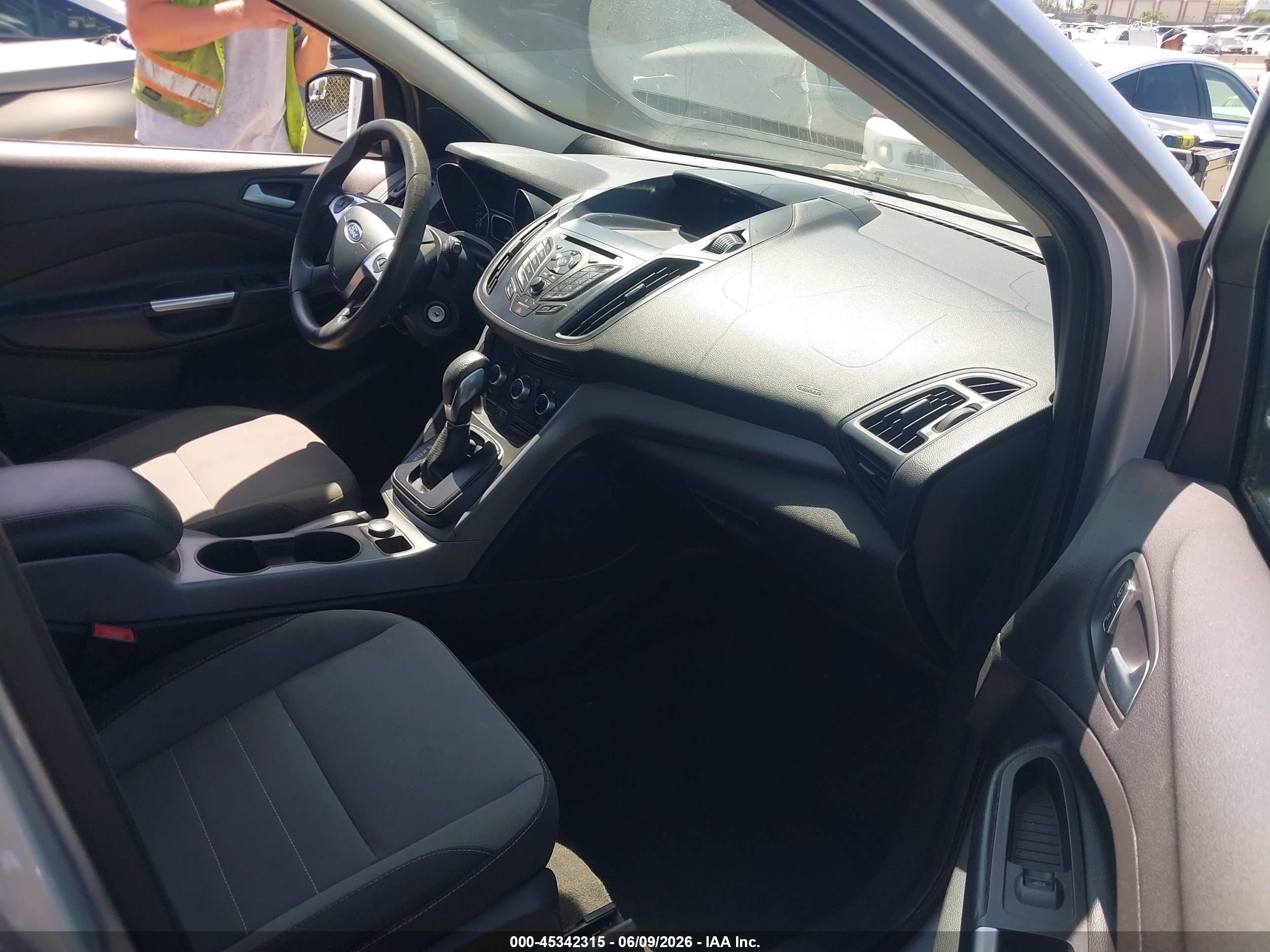 2014 Ford Escape Se Silver vin: 1FMCU0GX2EUC00751
