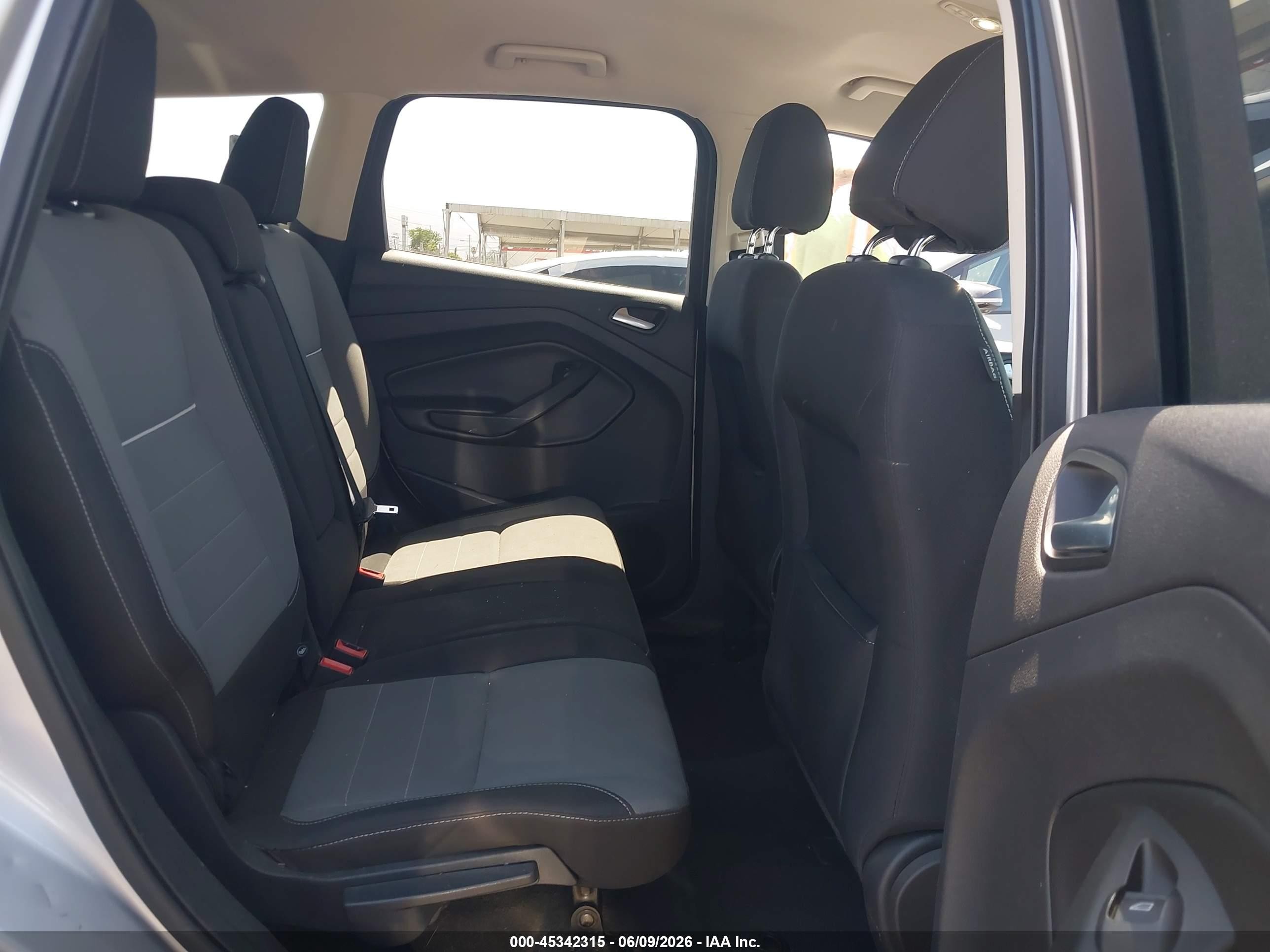 2014 Ford Escape Se Silver vin: 1FMCU0GX2EUC00751