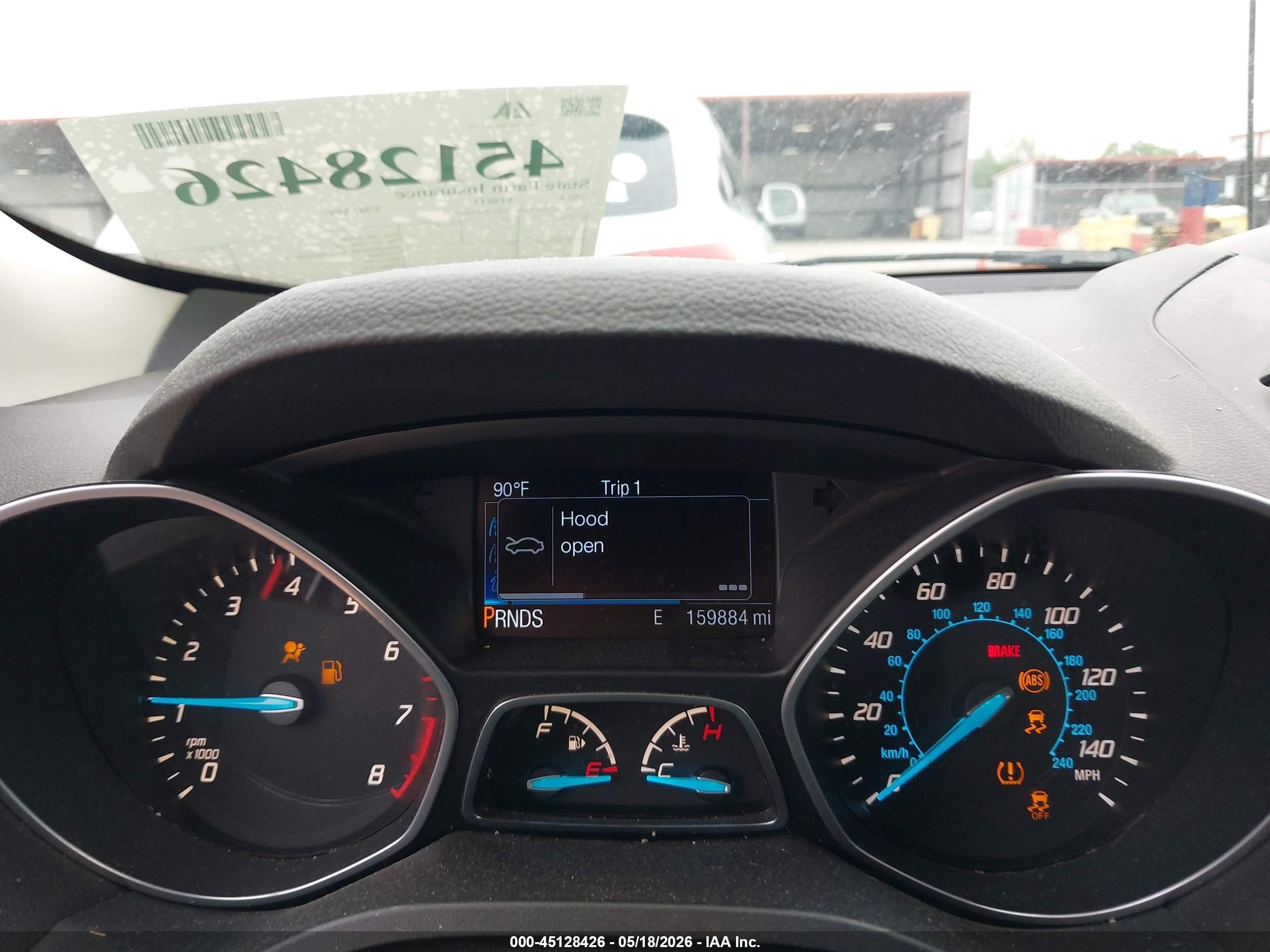 2014 Ford Escape Se White vin: 1FMCU0GX2EUC43499