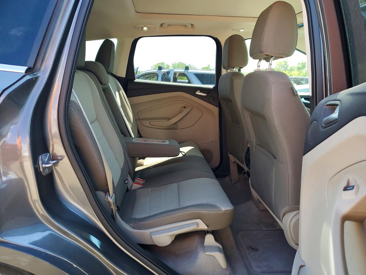 2014 Ford Escape Se Gray vin: 1FMCU0GX2EUC98776