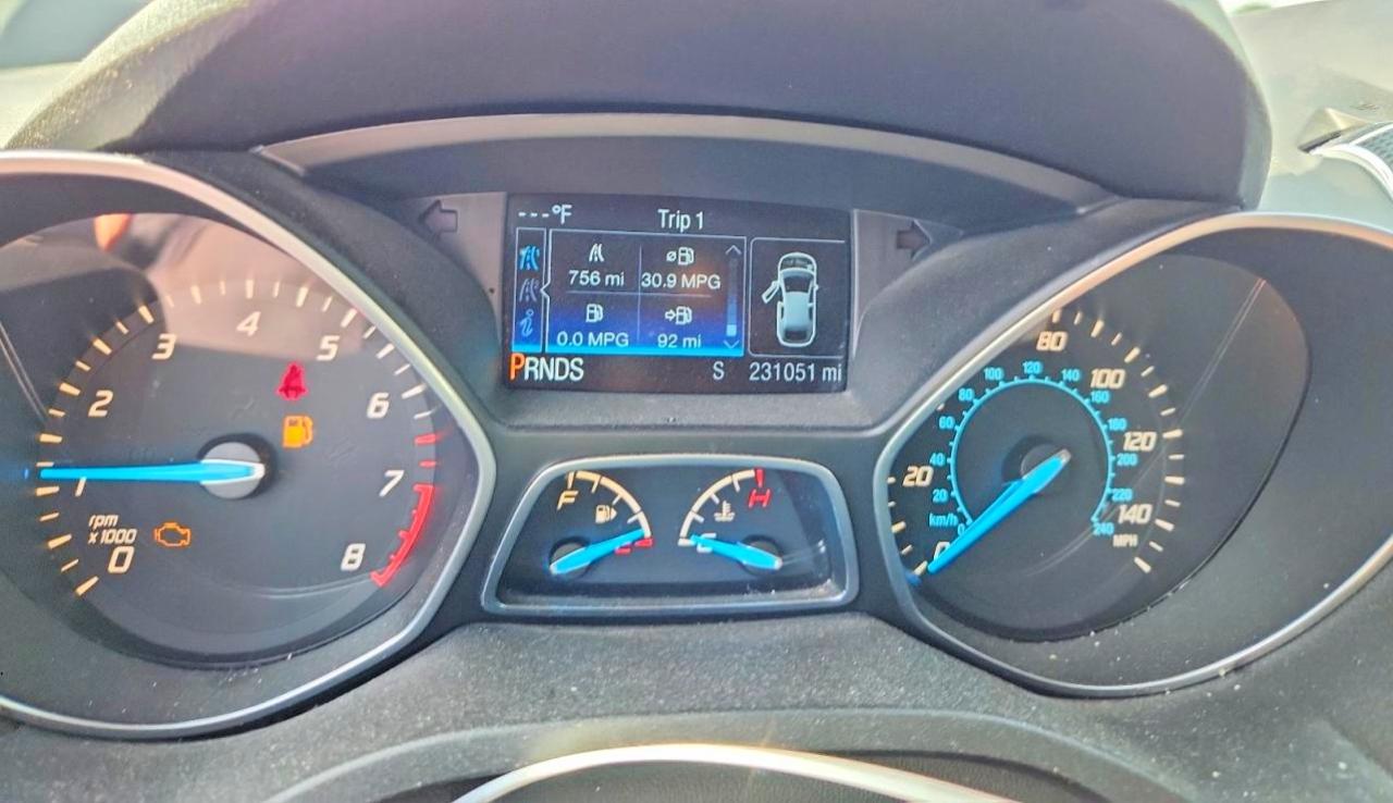 2014 Ford Escape Se Red vin: 1FMCU0GX2EUD08402