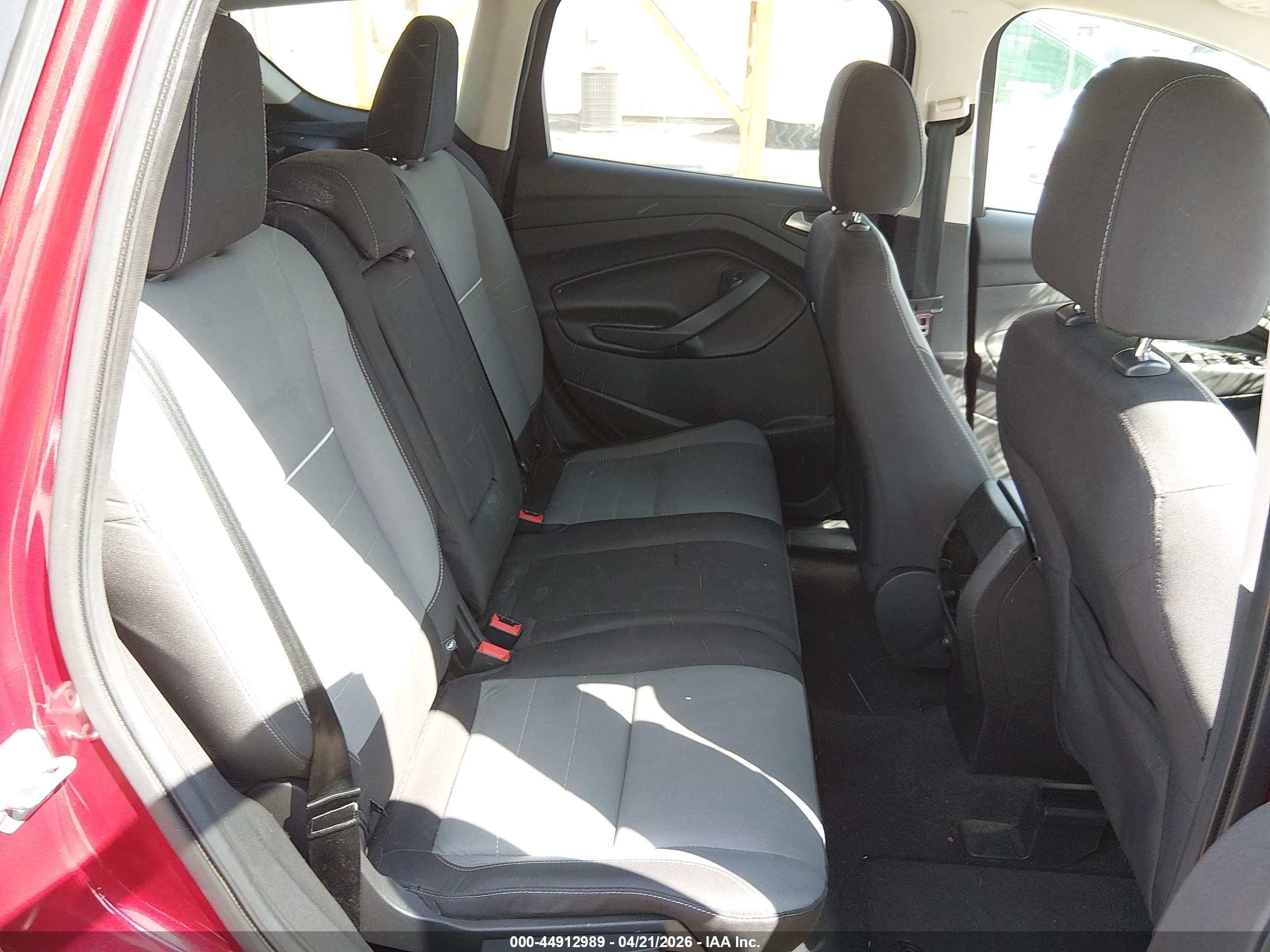 2014 Ford Escape Se Red vin: 1FMCU0GX2EUD24020