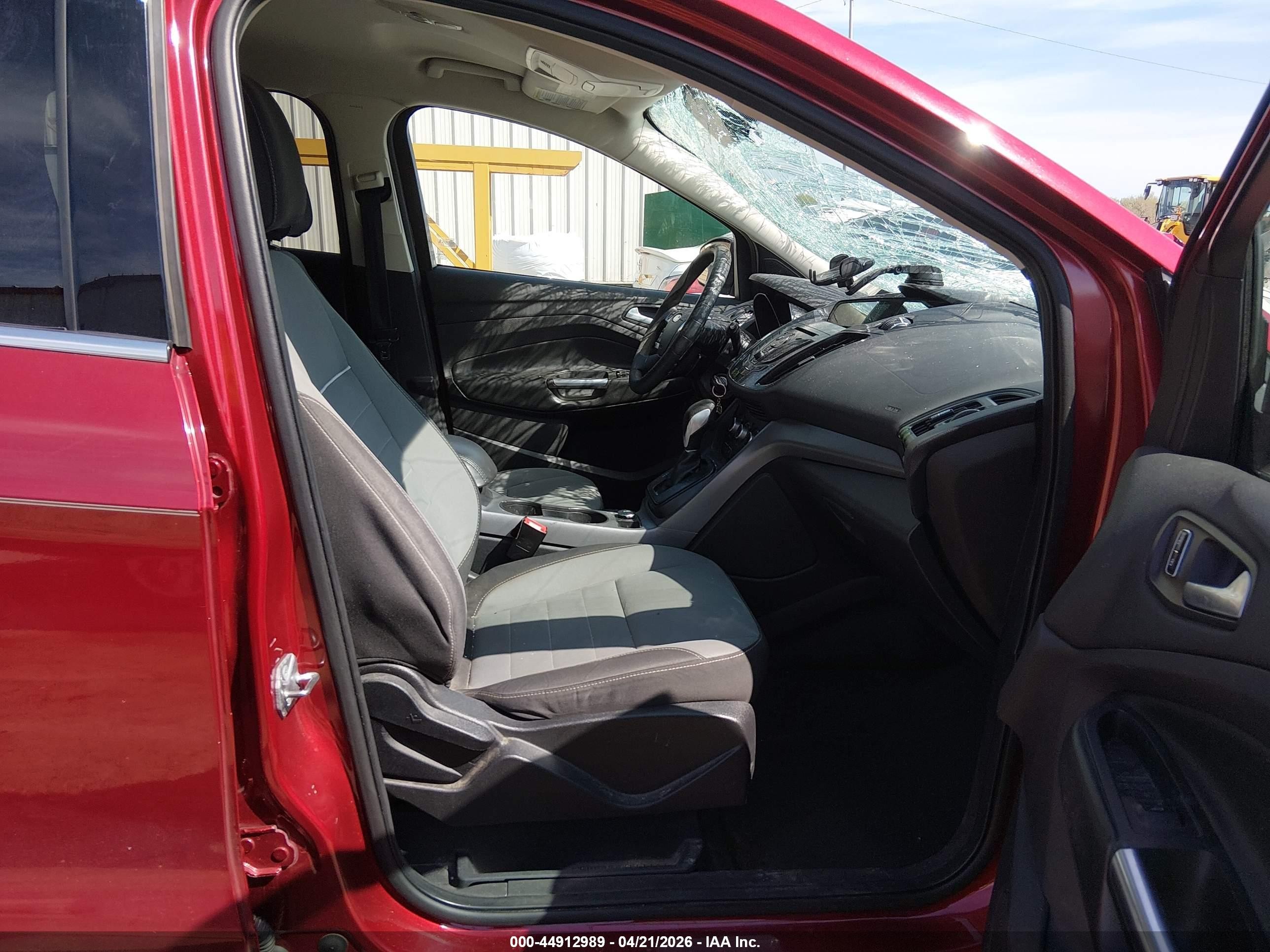 2014 Ford Escape Se Red vin: 1FMCU0GX2EUD24020