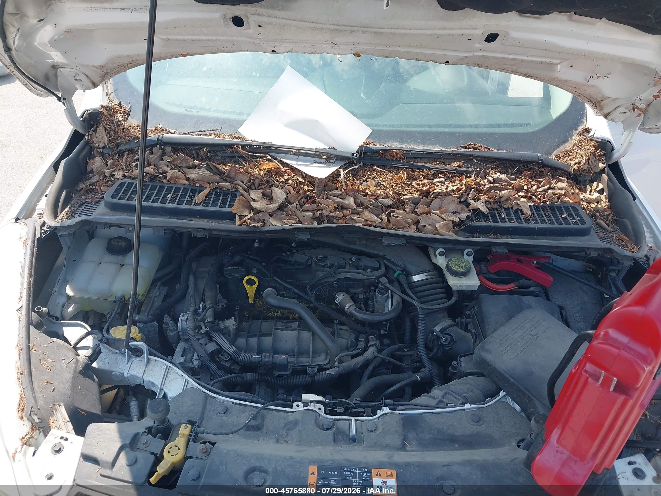 2014 Ford Escape Se White vin: 1FMCU0GX2EUD24633