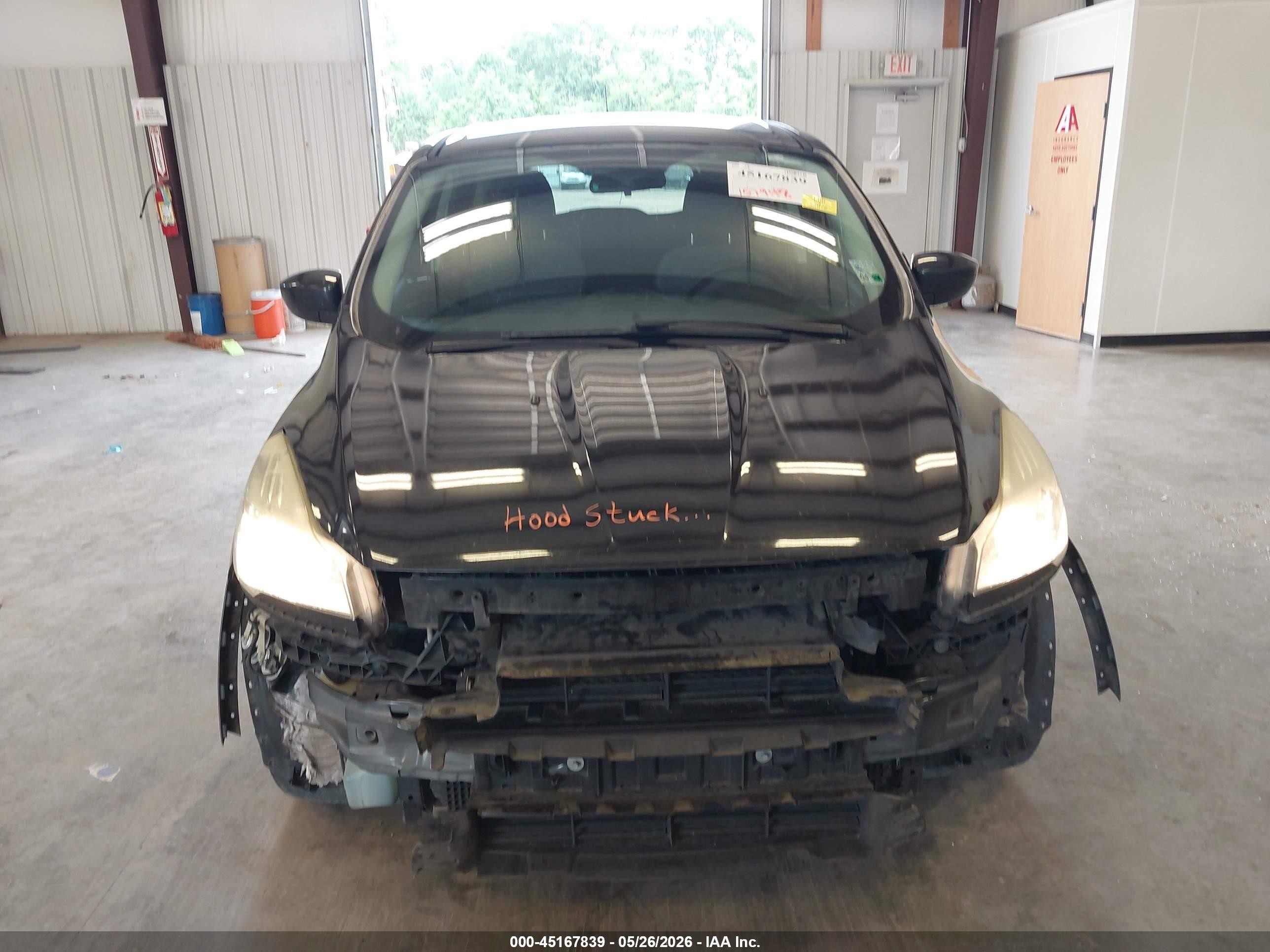 2014 Ford Escape Se Black vin: 1FMCU0GX2EUD29461