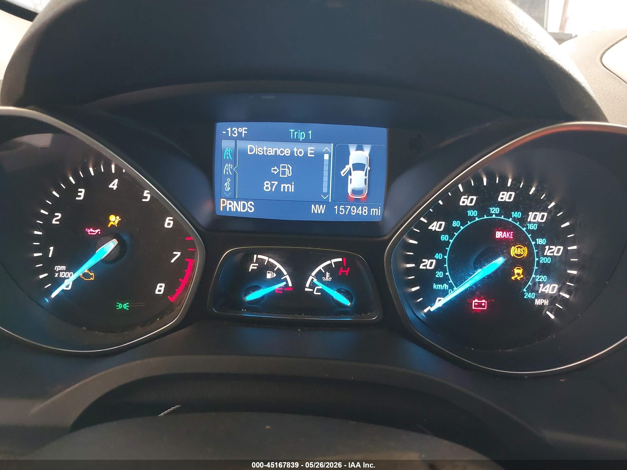 2014 Ford Escape Se Black vin: 1FMCU0GX2EUD29461
