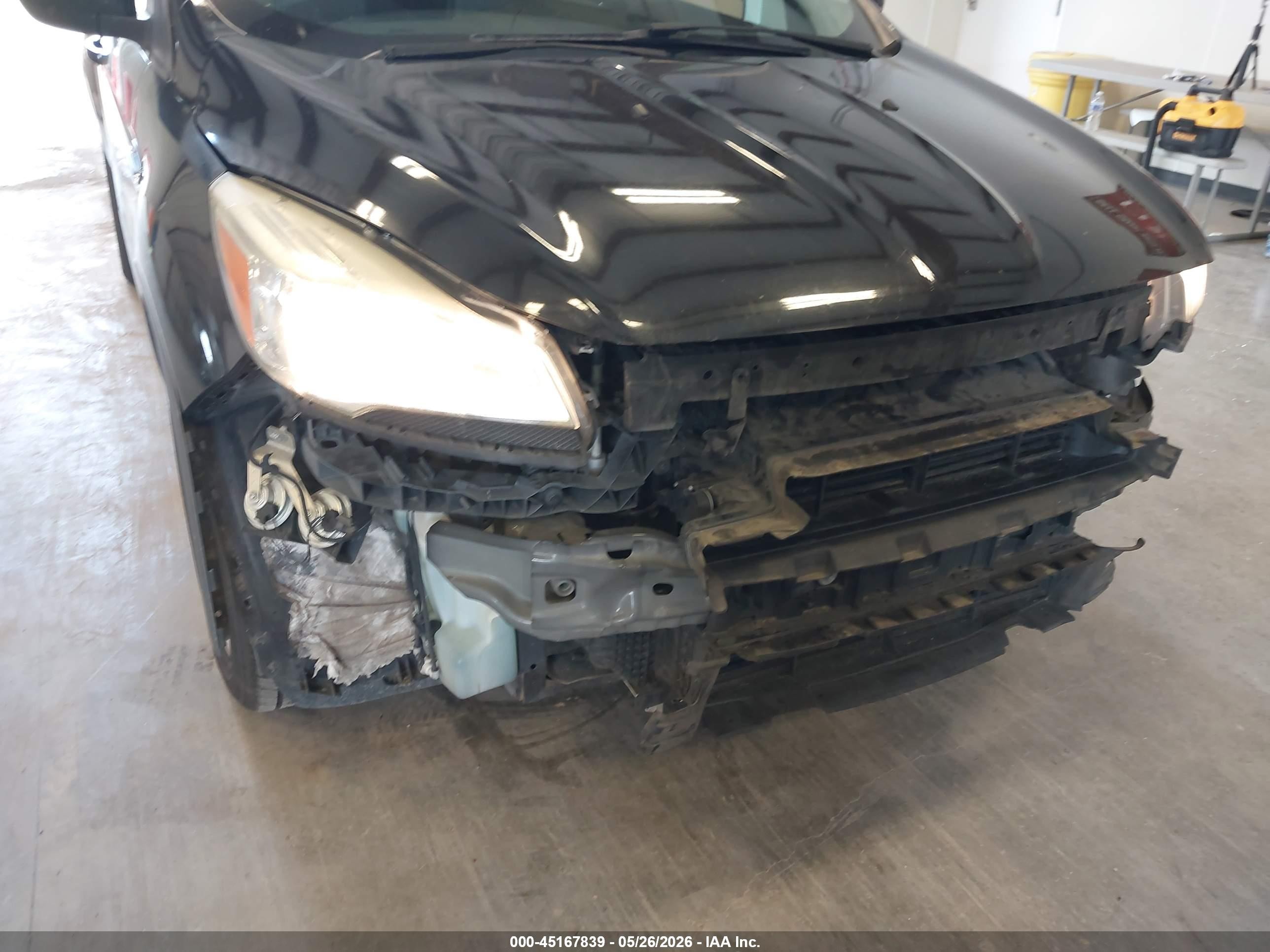2014 Ford Escape Se Black vin: 1FMCU0GX2EUD29461