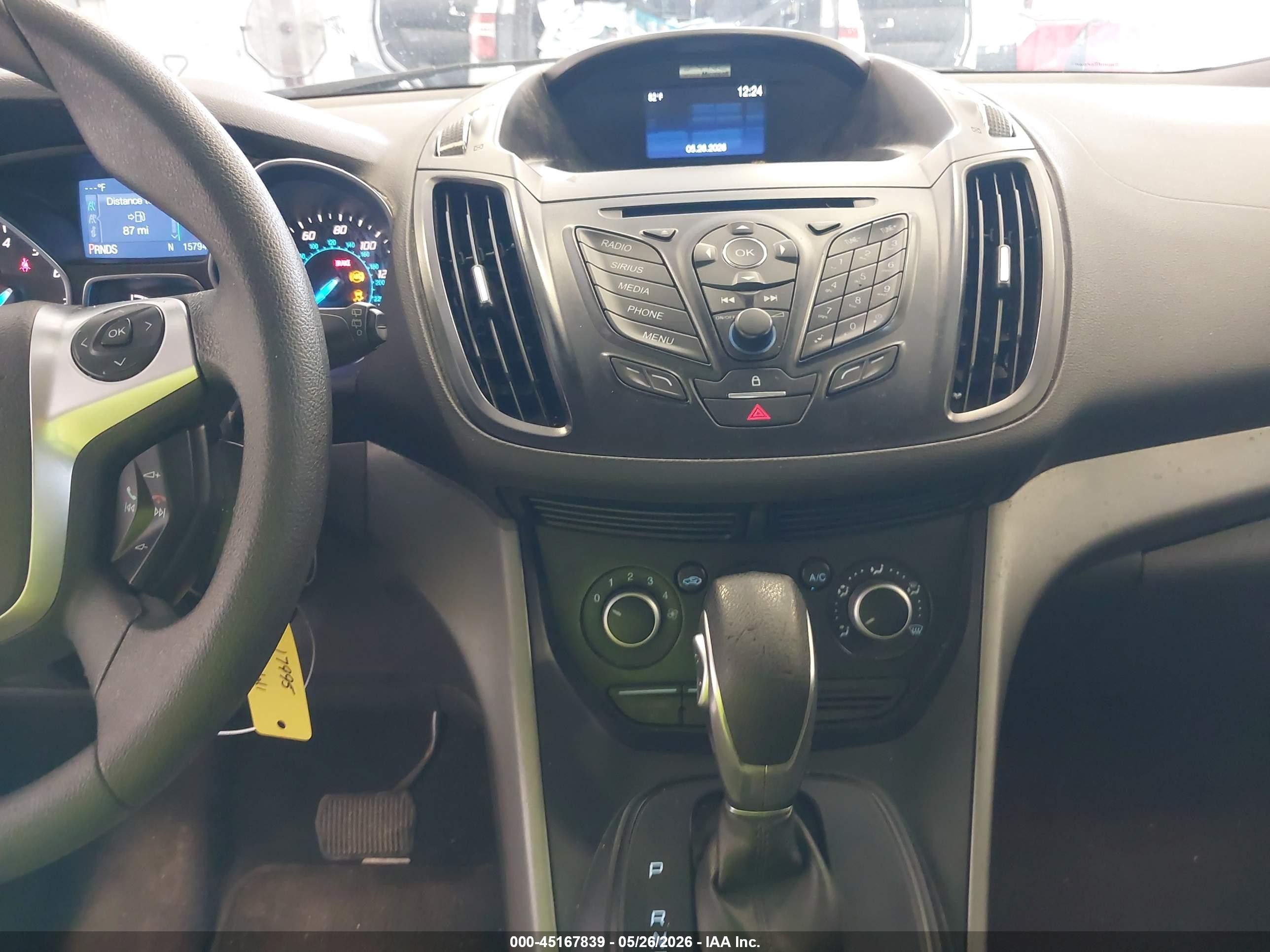 2014 Ford Escape Se Black vin: 1FMCU0GX2EUD29461
