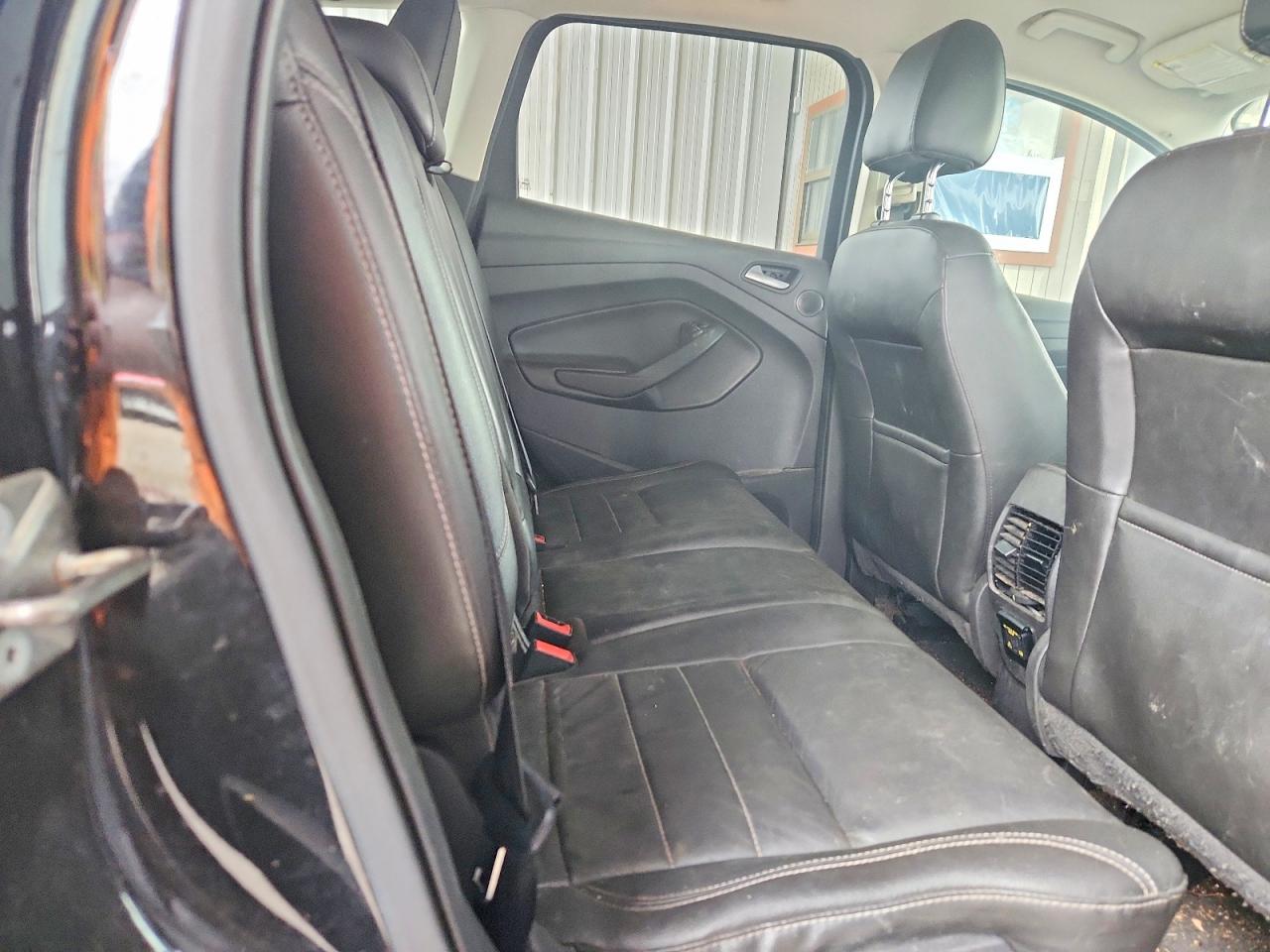 2014 Ford Escape Se Black vin: 1FMCU0GX2EUD29928