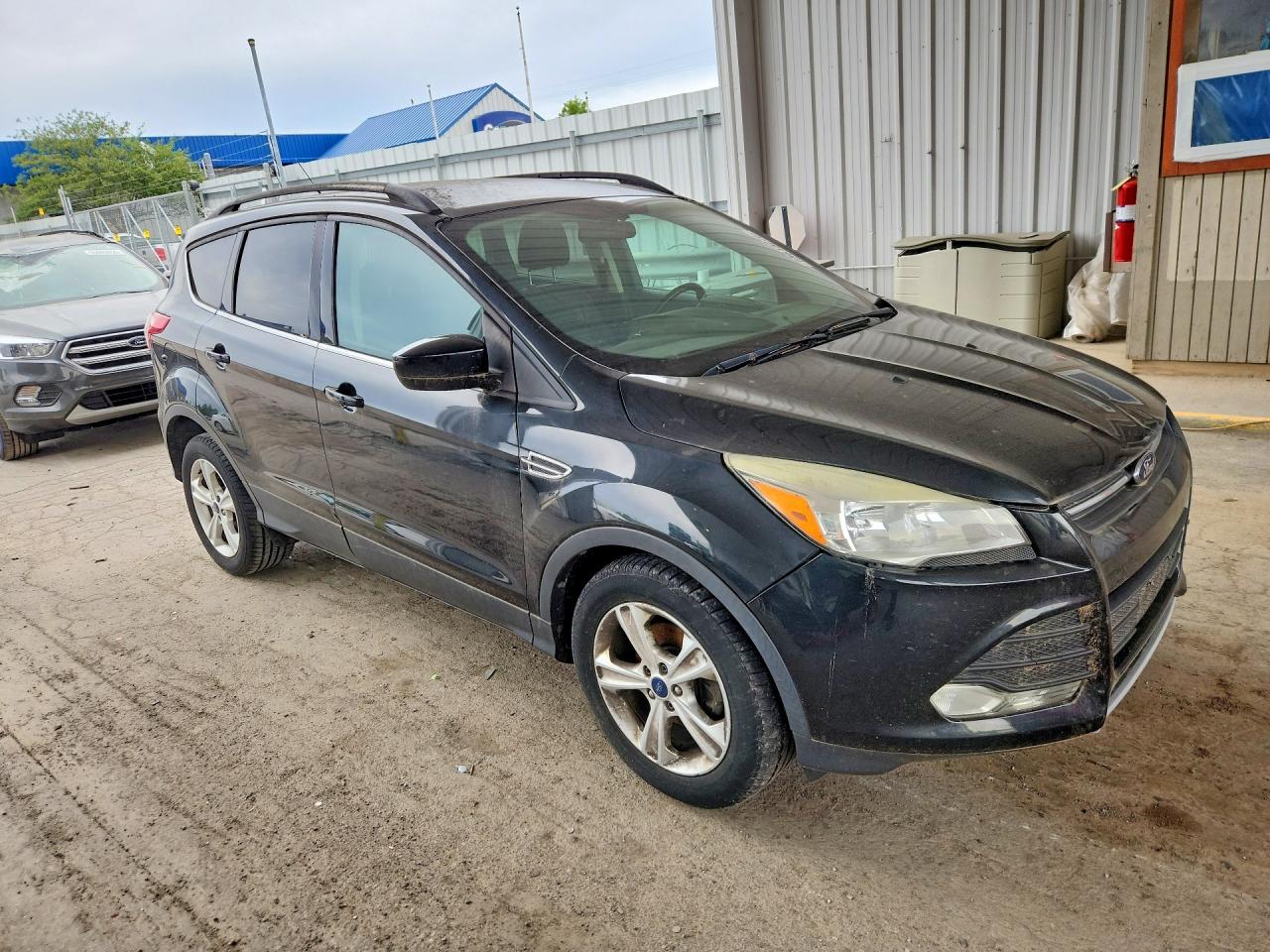 2014 Ford Escape Se Black vin: 1FMCU0GX2EUD29928