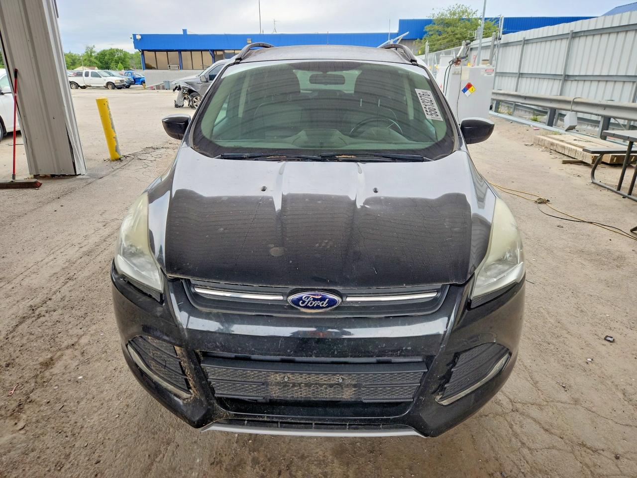 2014 Ford Escape Se Black vin: 1FMCU0GX2EUD29928