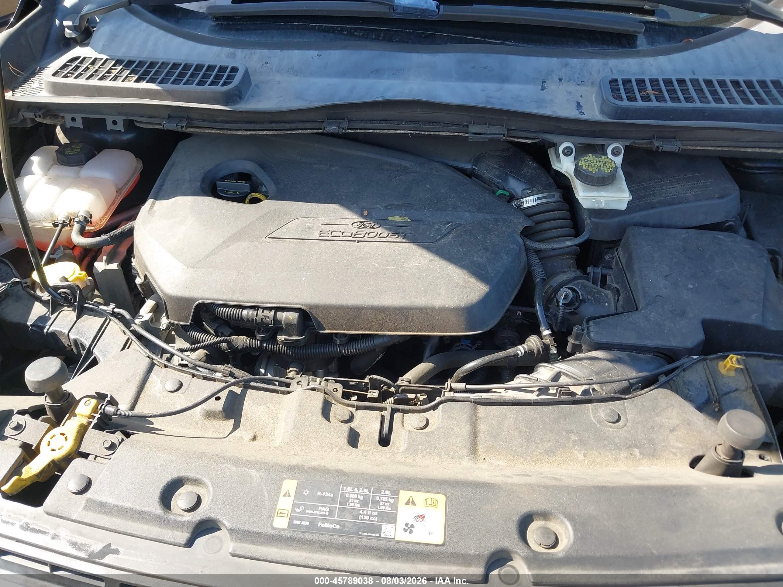 2014 Ford Escape Se Black vin: 1FMCU0GX2EUD65974