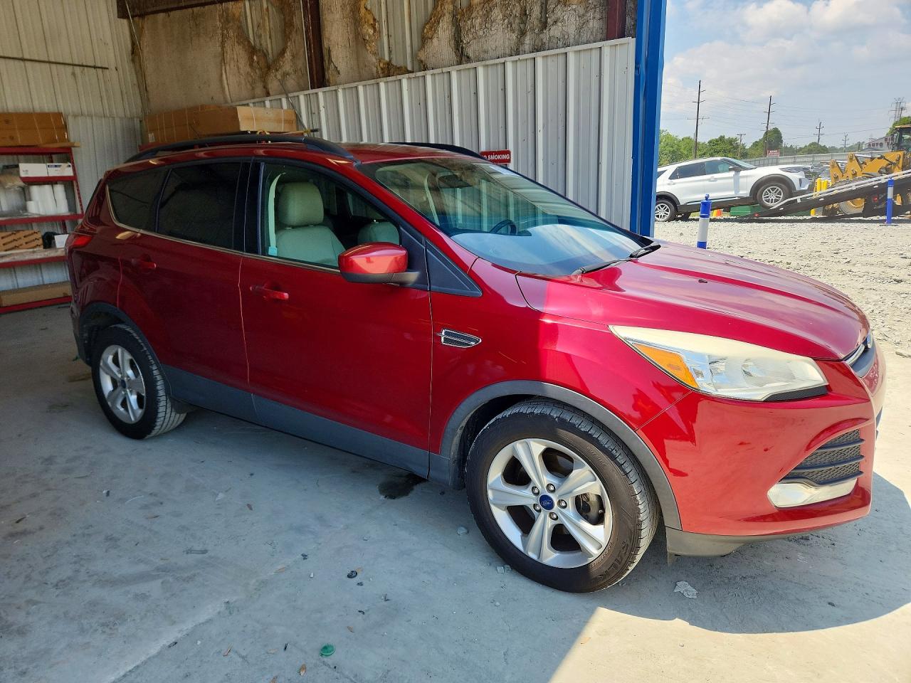 2014 Ford Escape Se Red vin: 1FMCU0GX2EUD69846