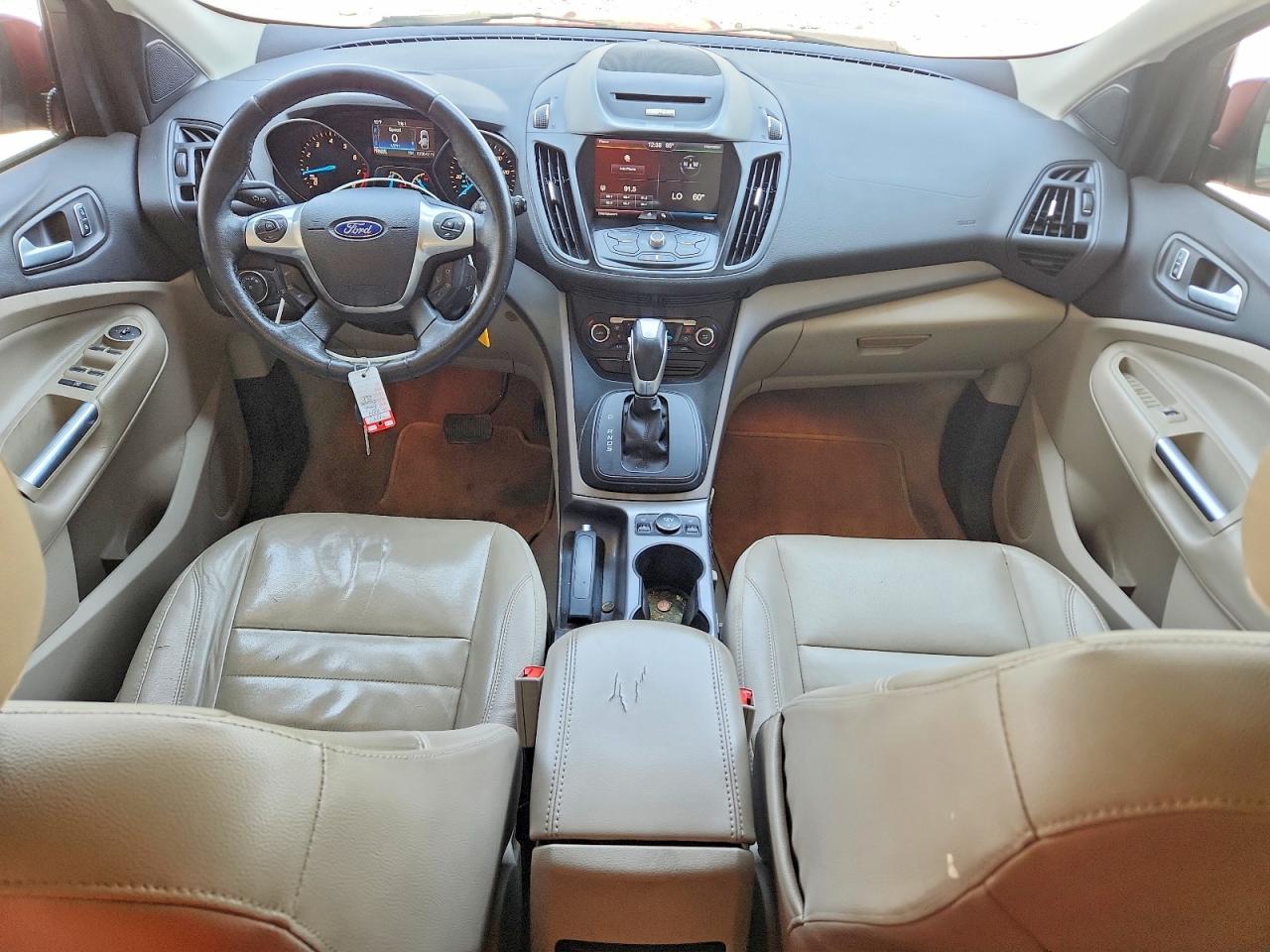 2014 Ford Escape Se Red vin: 1FMCU0GX2EUD69846