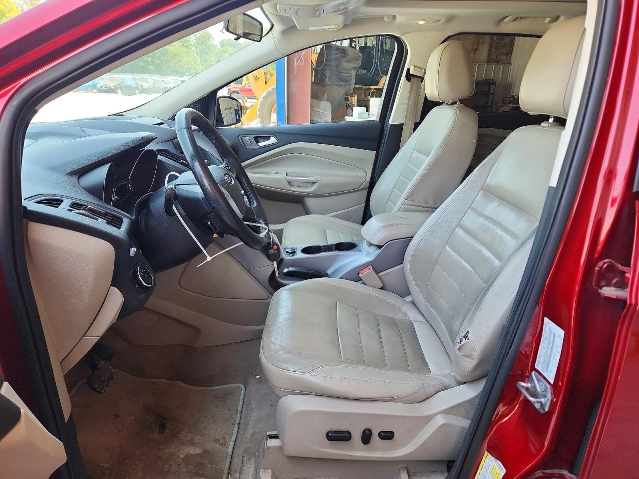 2014 Ford Escape Se Red vin: 1FMCU0GX2EUD69846
