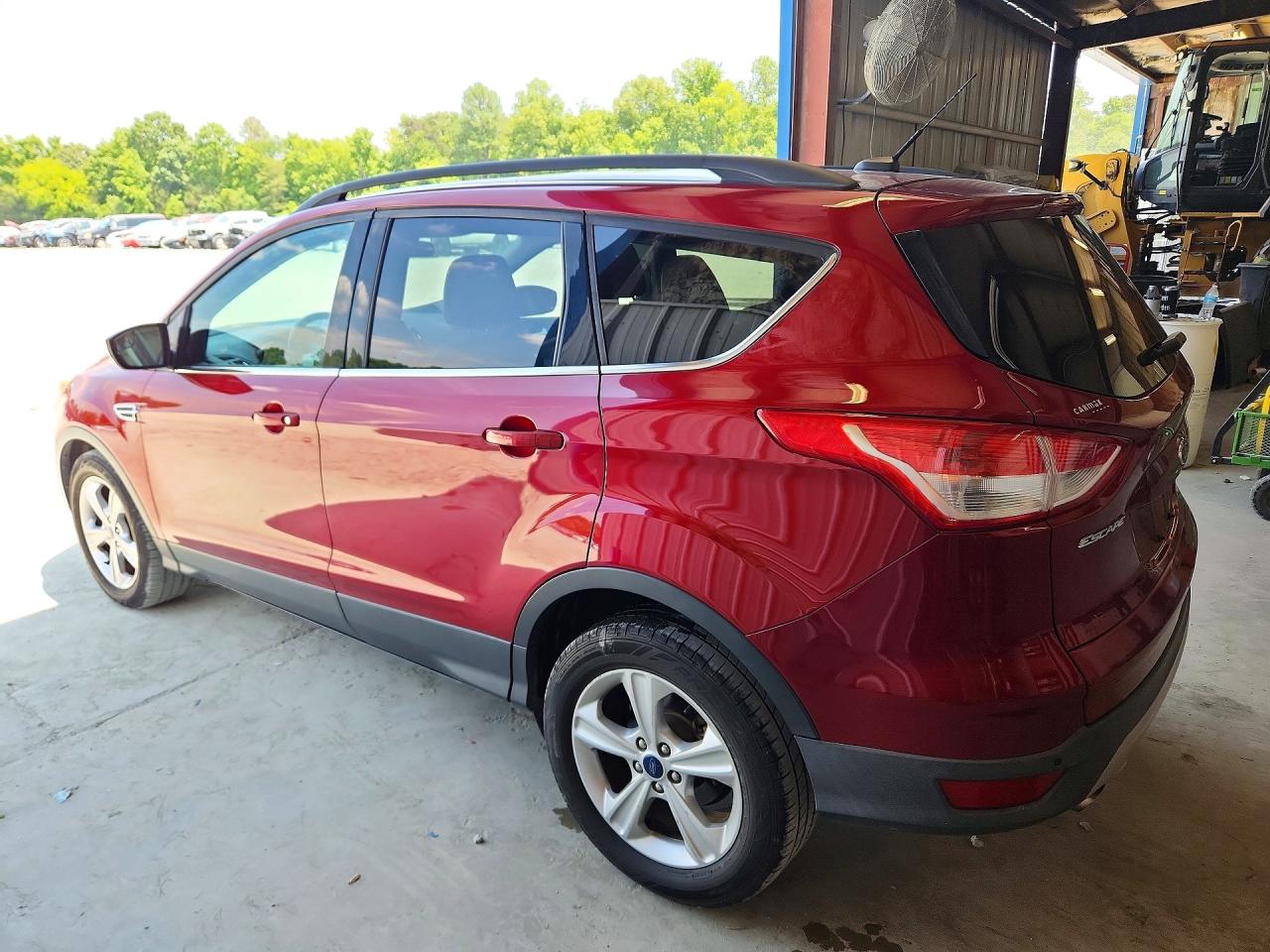 2014 Ford Escape Se Red vin: 1FMCU0GX2EUD69846